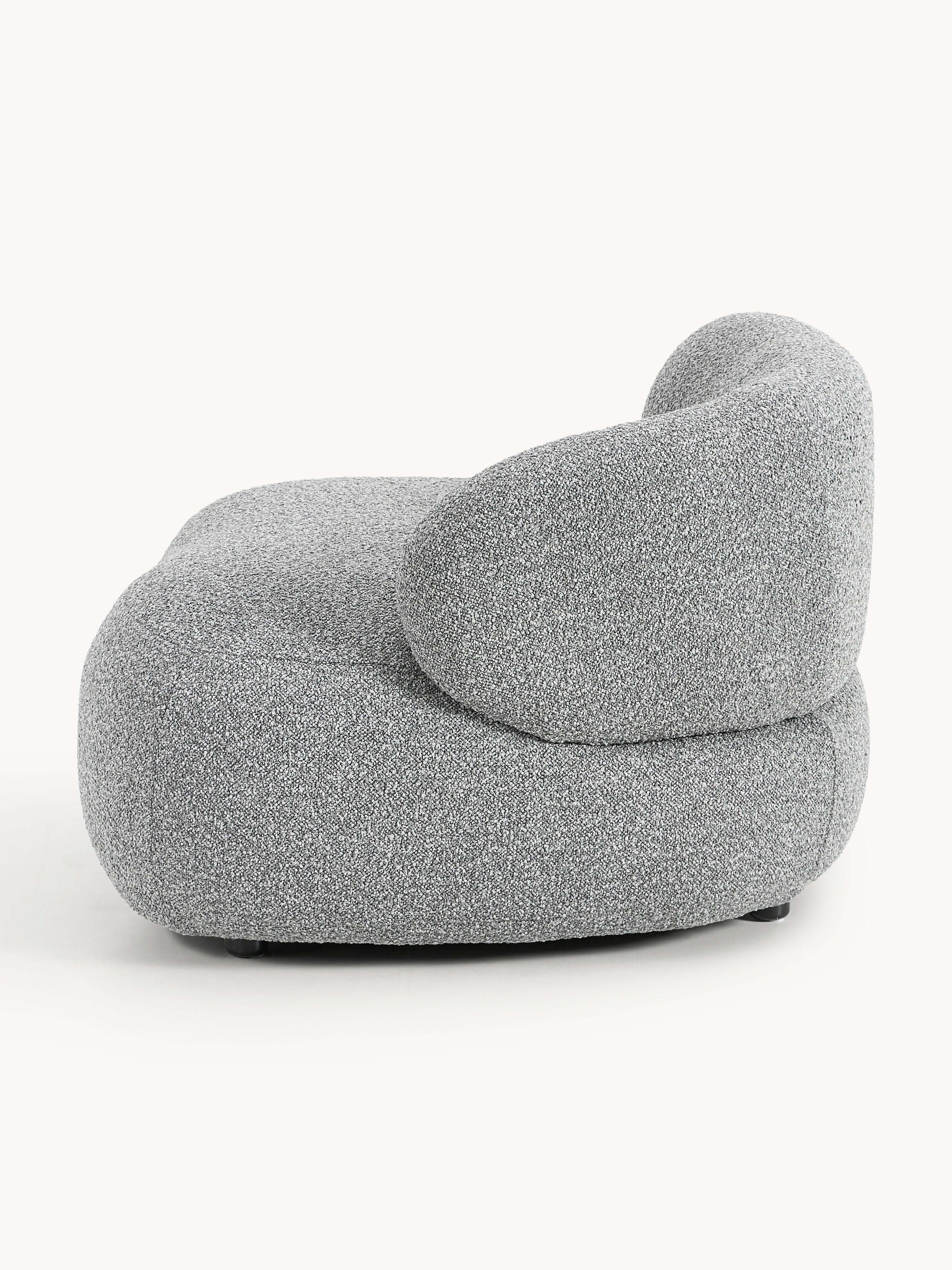 Alba Bouclé Lounge Armchair