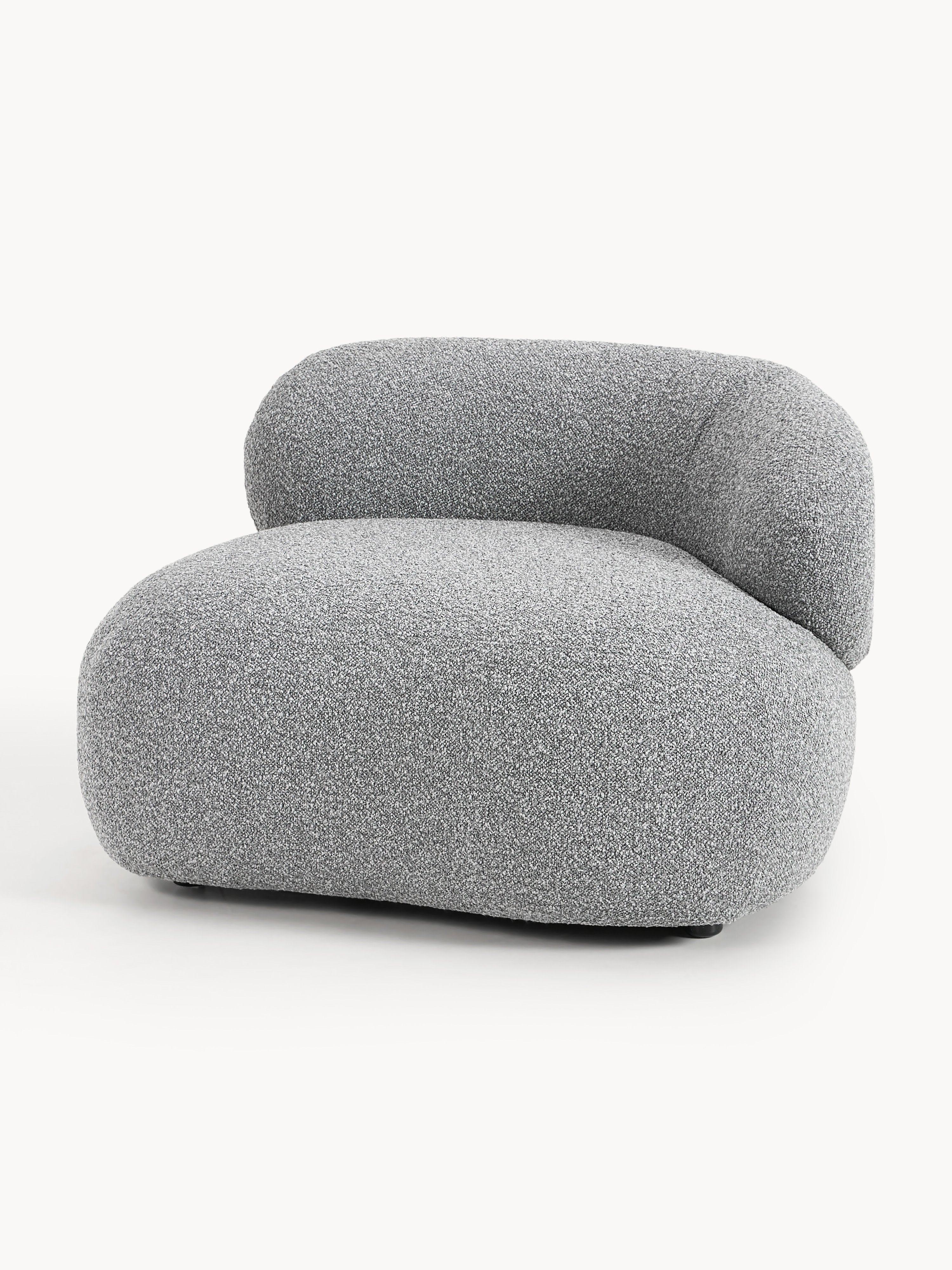 Alba Bouclé Lounge Armchair