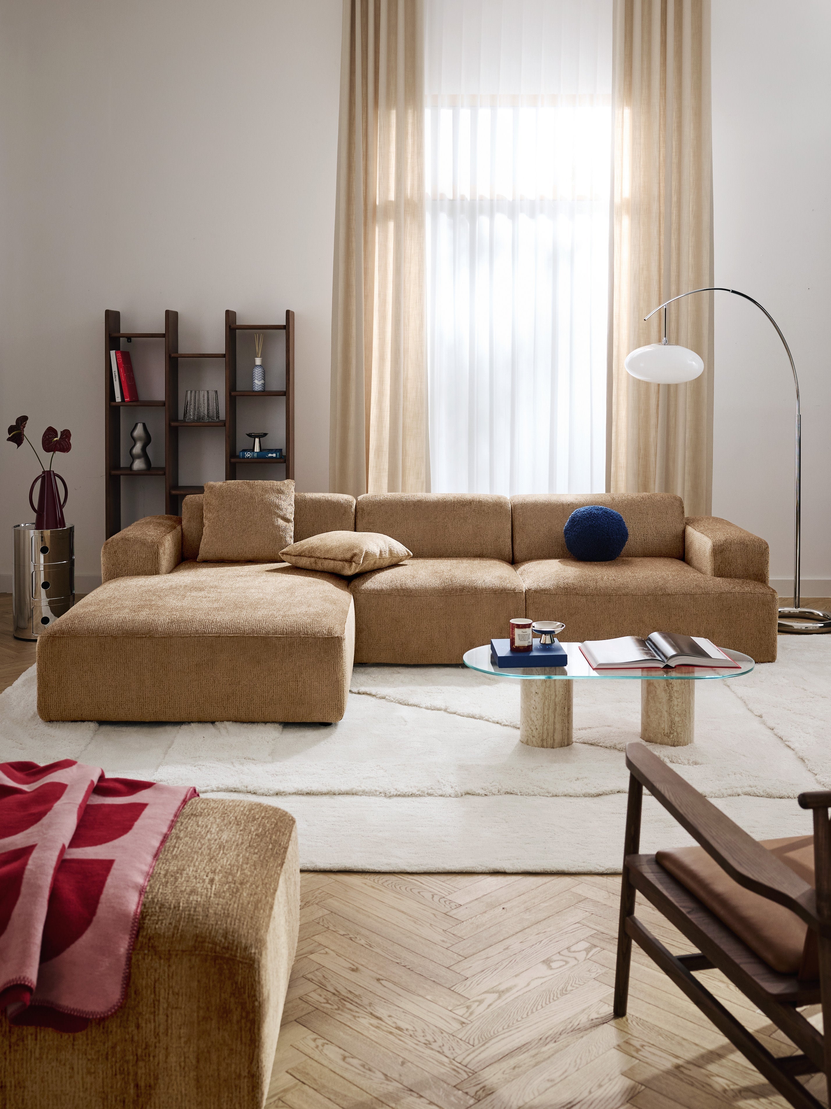 Melva Corner Sofa (4-seater)