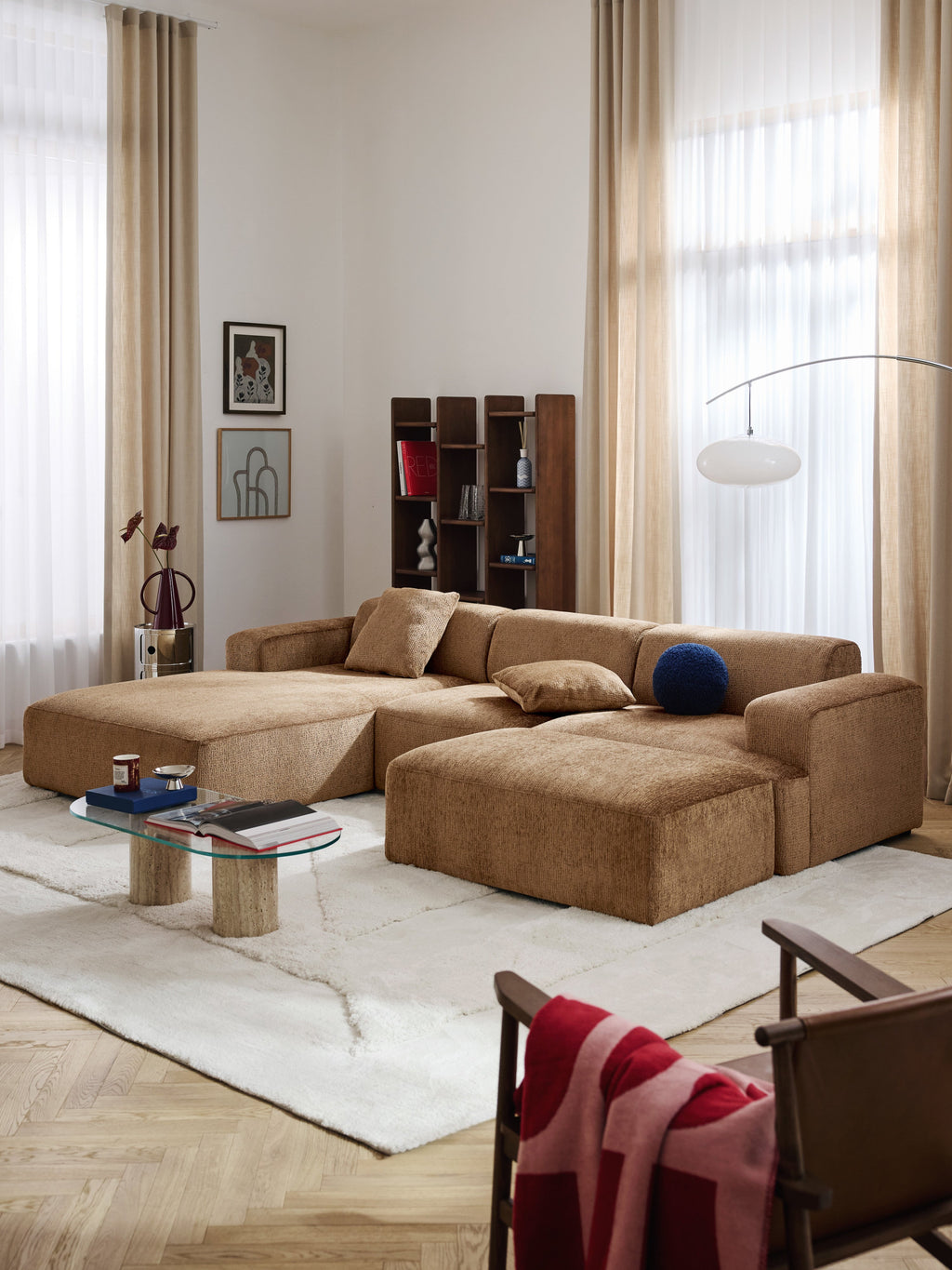 Melva Corner Sofa (4-seater)