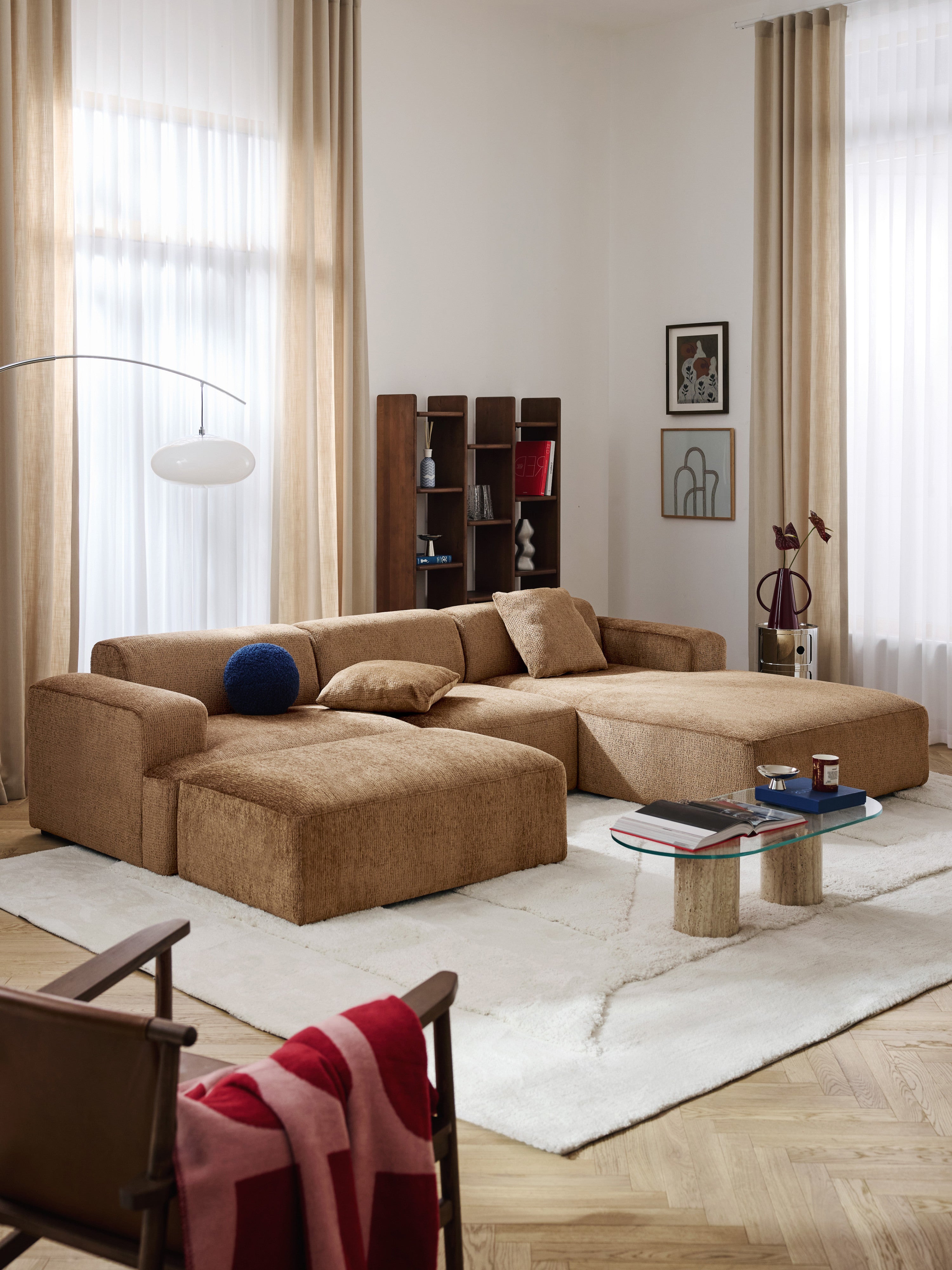 Melva Corner Sofa (4-seater)