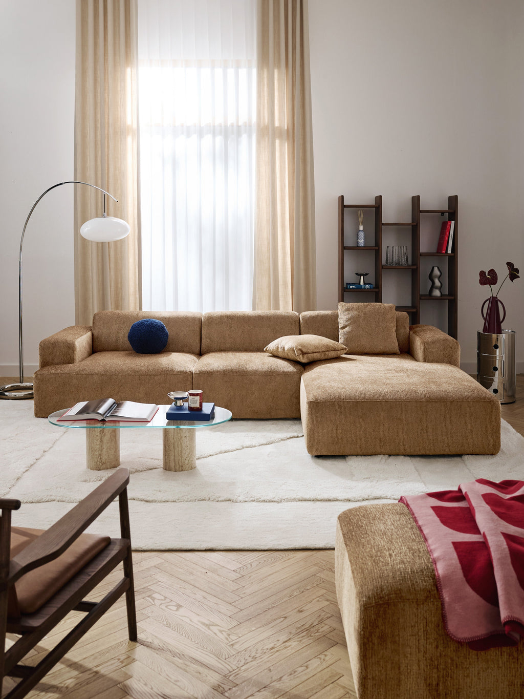 Melva Corner Sofa (4-seater)