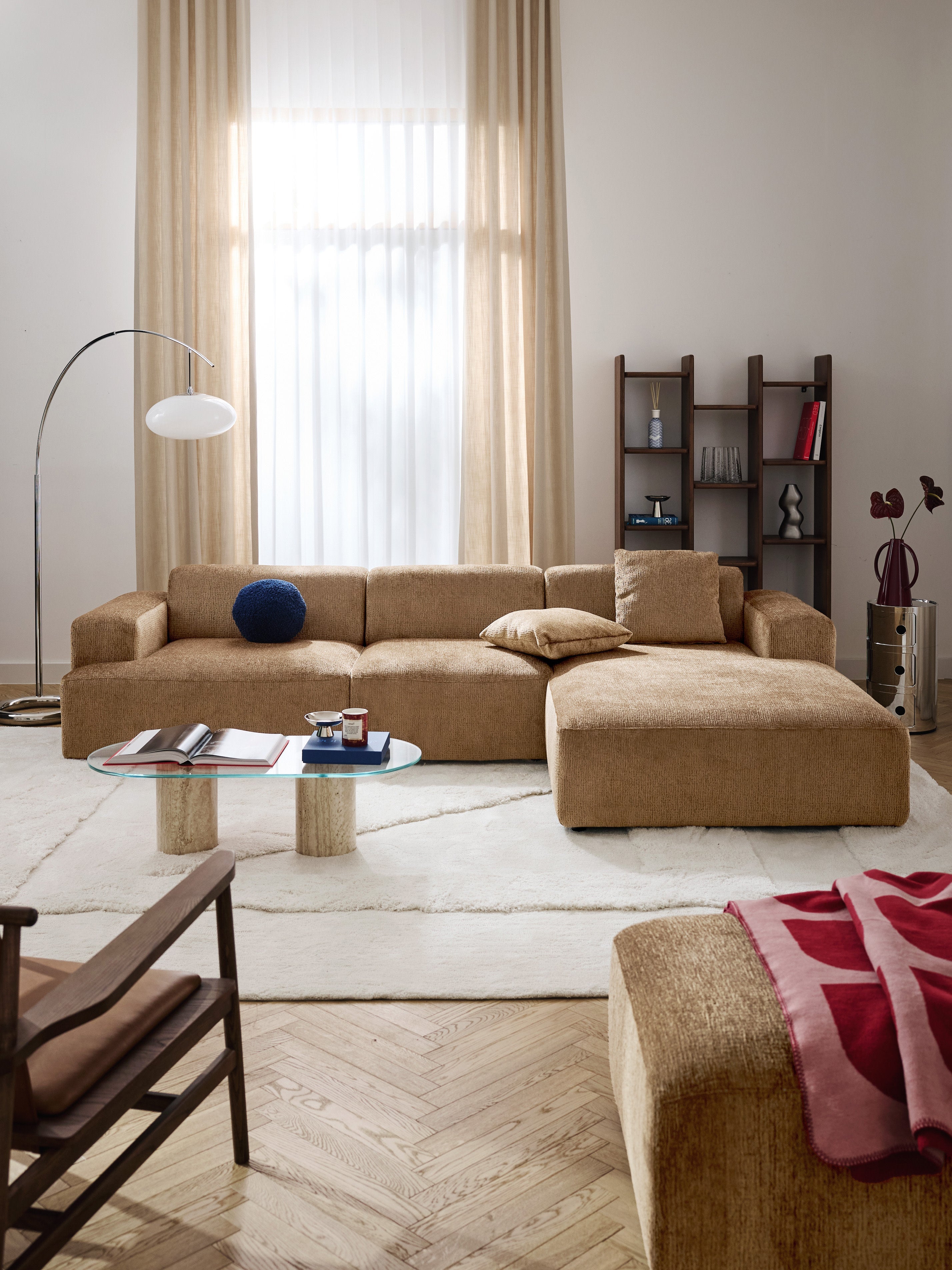 Melva Corner Sofa (4-seater)