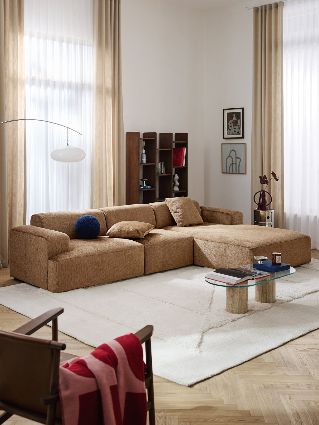 Melva Corner Sofa (4-seater)