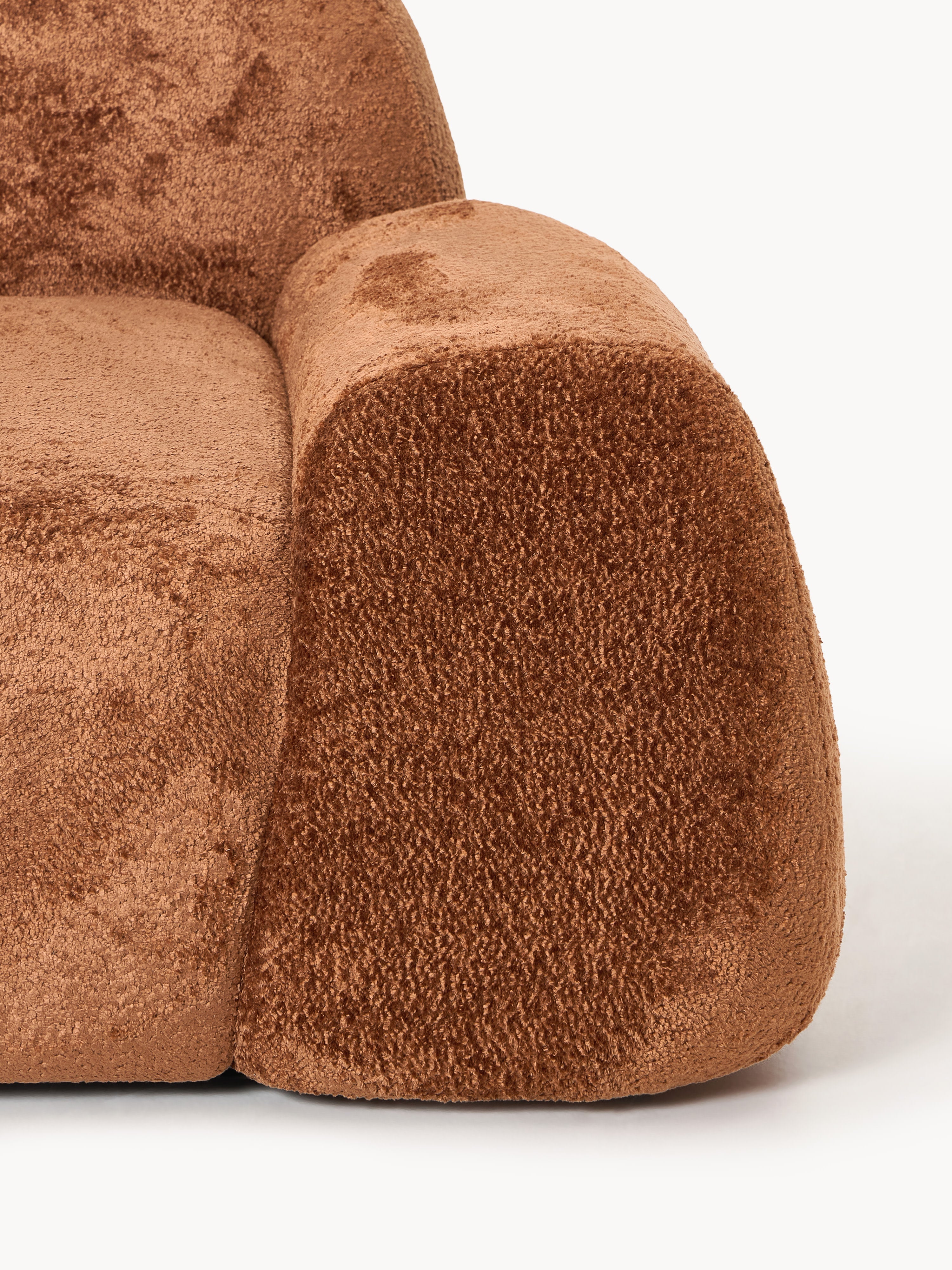 Wolke Modular Teddy Bouclé Corner Sofa (3-seater)