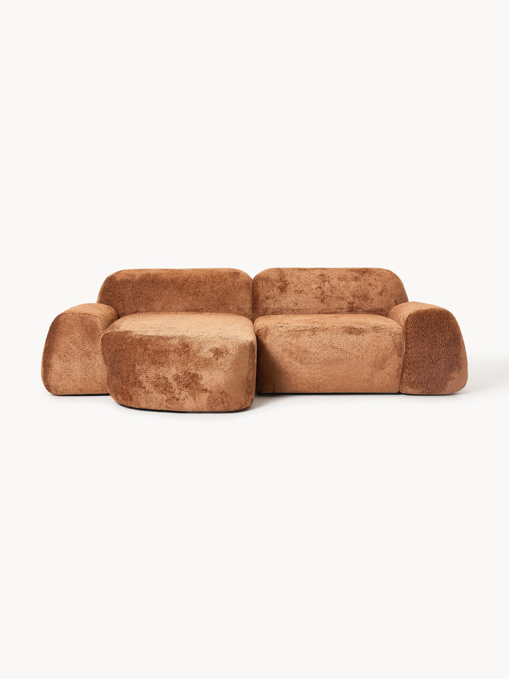 Gallery image 1 - Modular Teddy Bouclé Corner Sofa Wolke (3-seater)