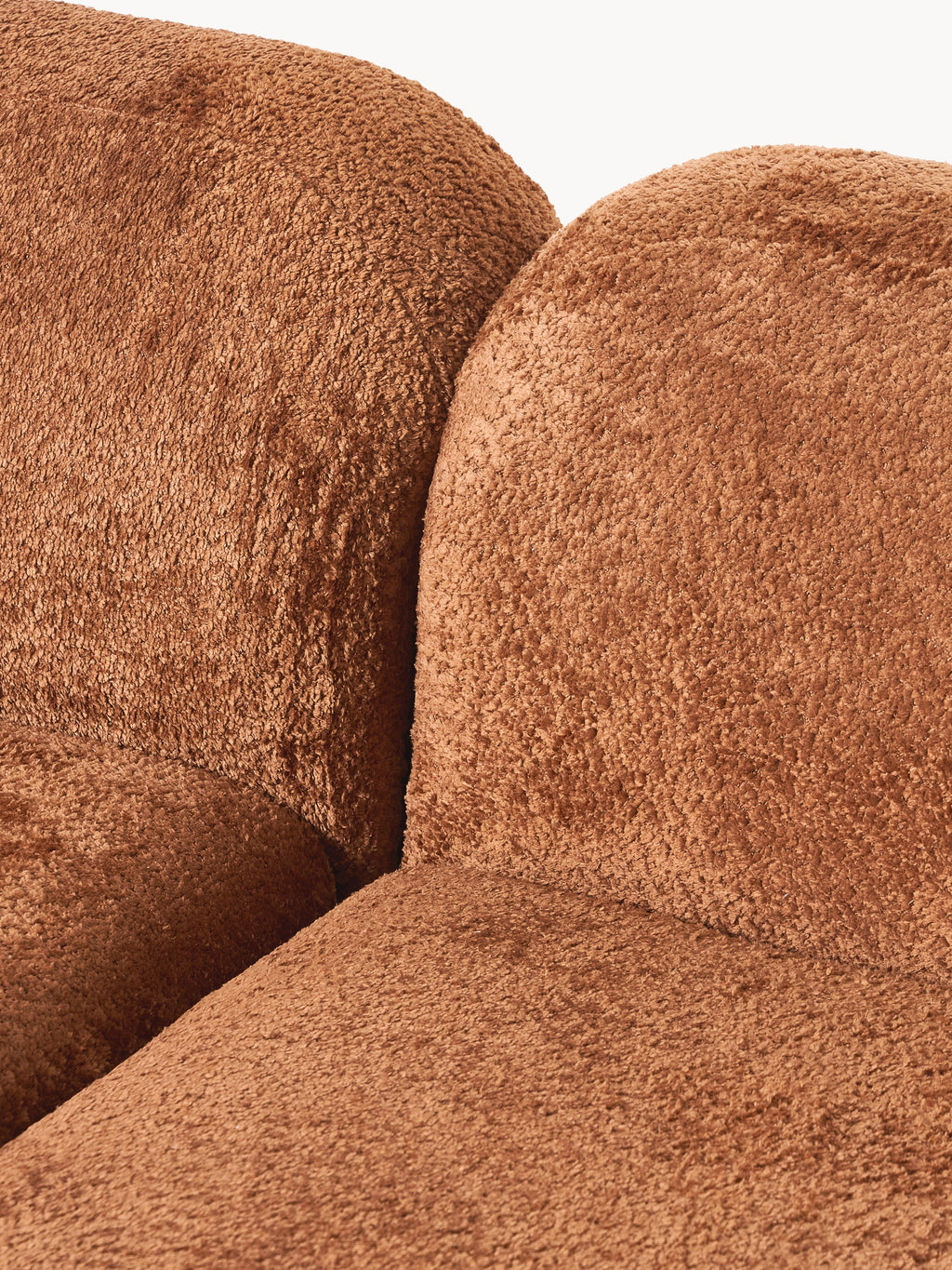 Wolke Modular Teddy Bouclé Corner Sofa (3-seater)