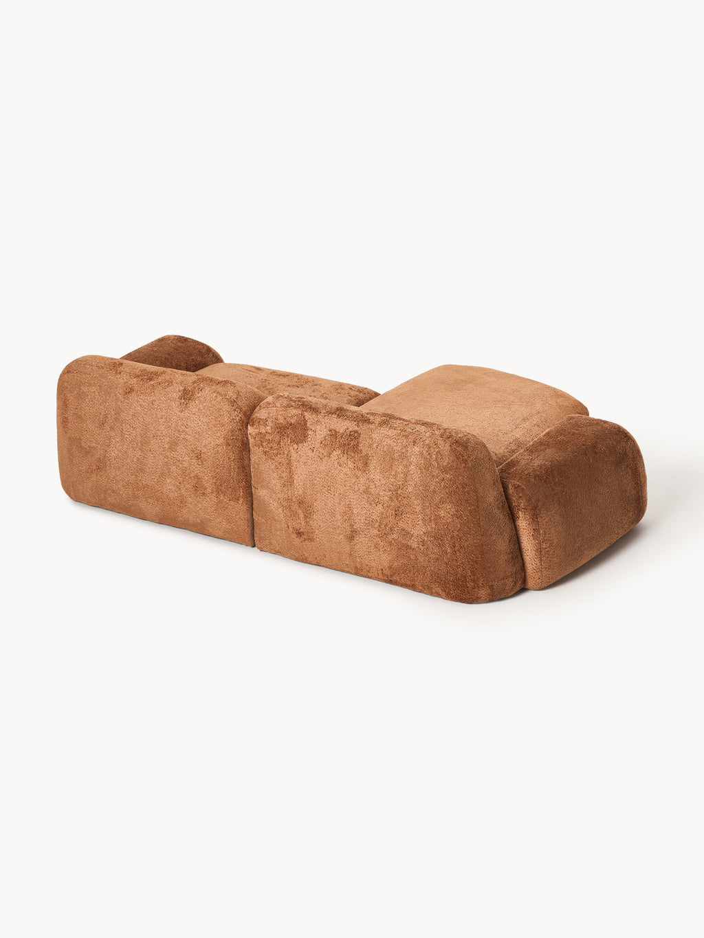 Wolke Modular Teddy Bouclé Corner Sofa (3-seater)