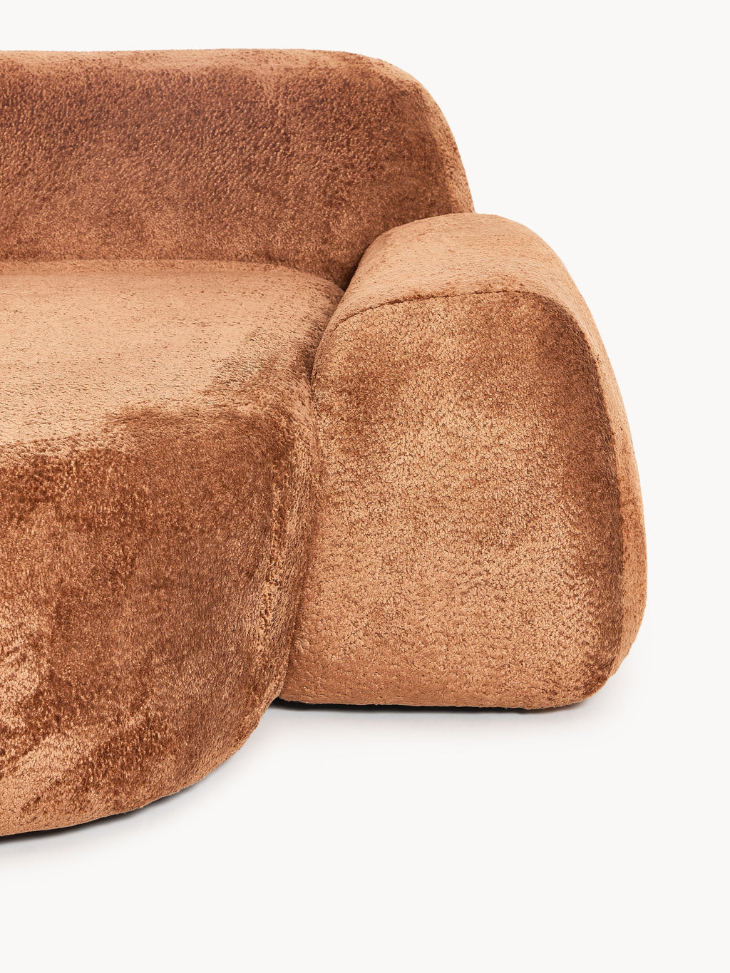Wolke Modular Teddy Bouclé Corner Sofa (3-seater)