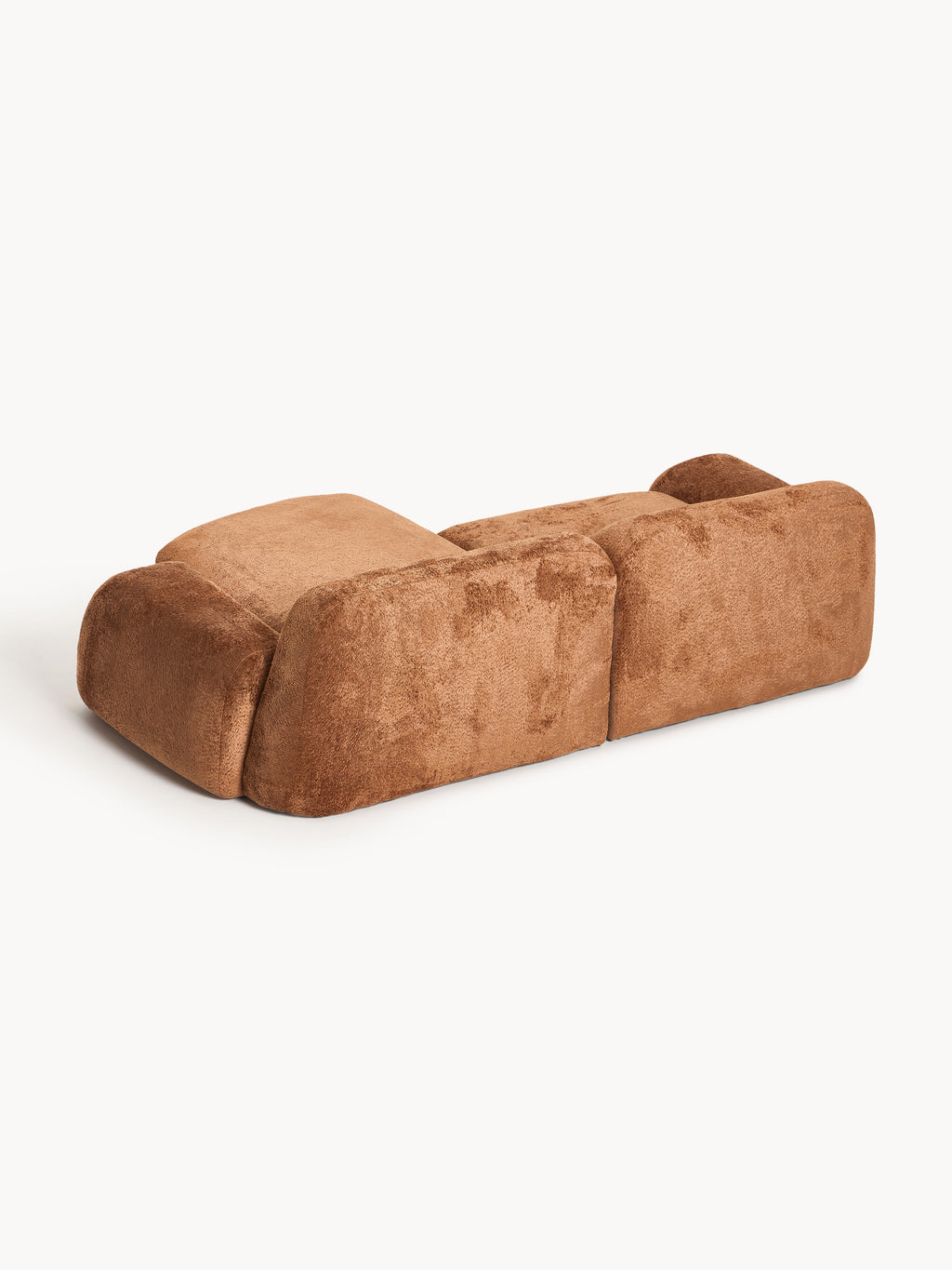 Wolke Modular Teddy Bouclé Corner Sofa (3-seater)