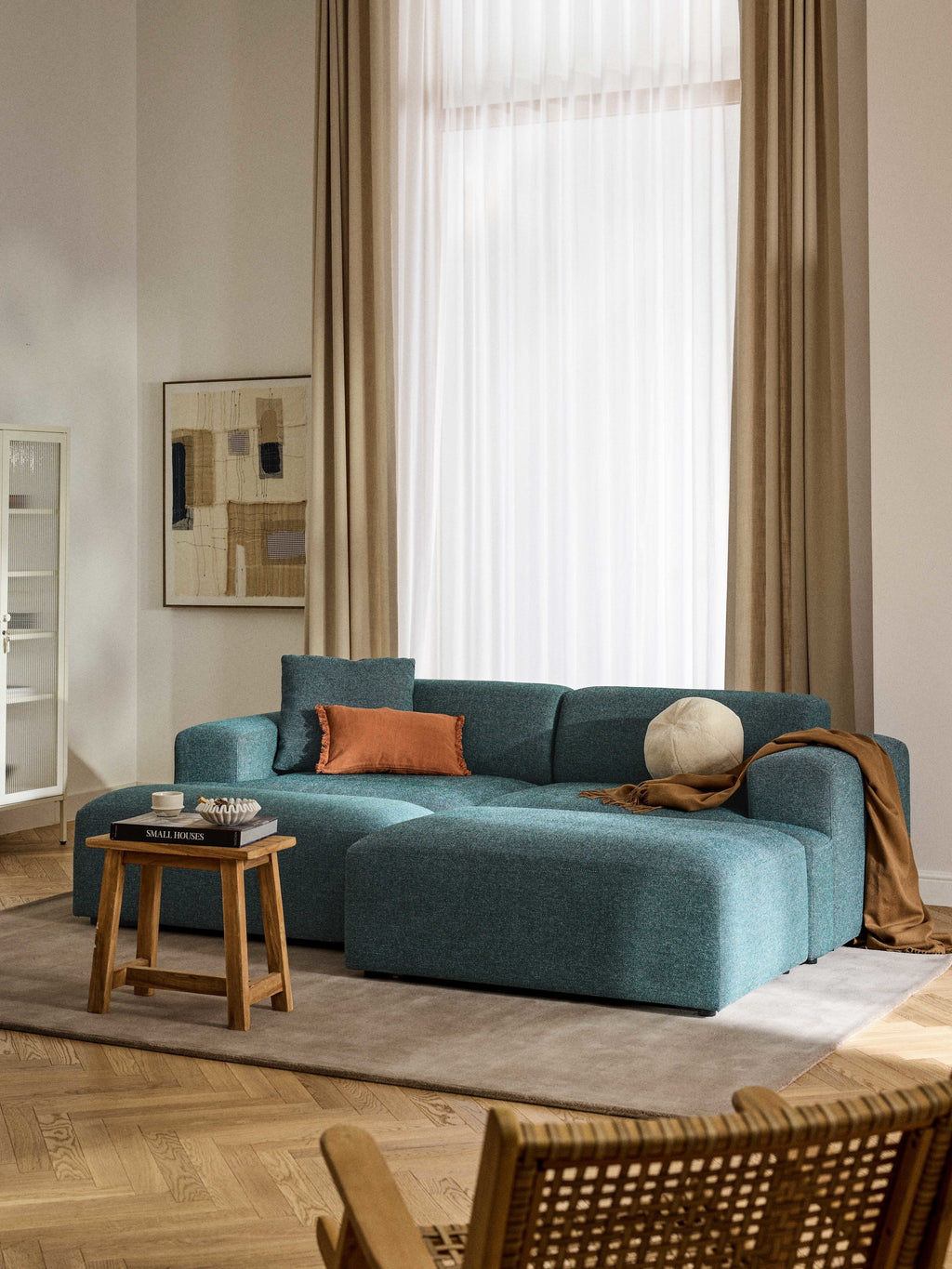 Melva XL Ottoman, W 116 x D 72 cm