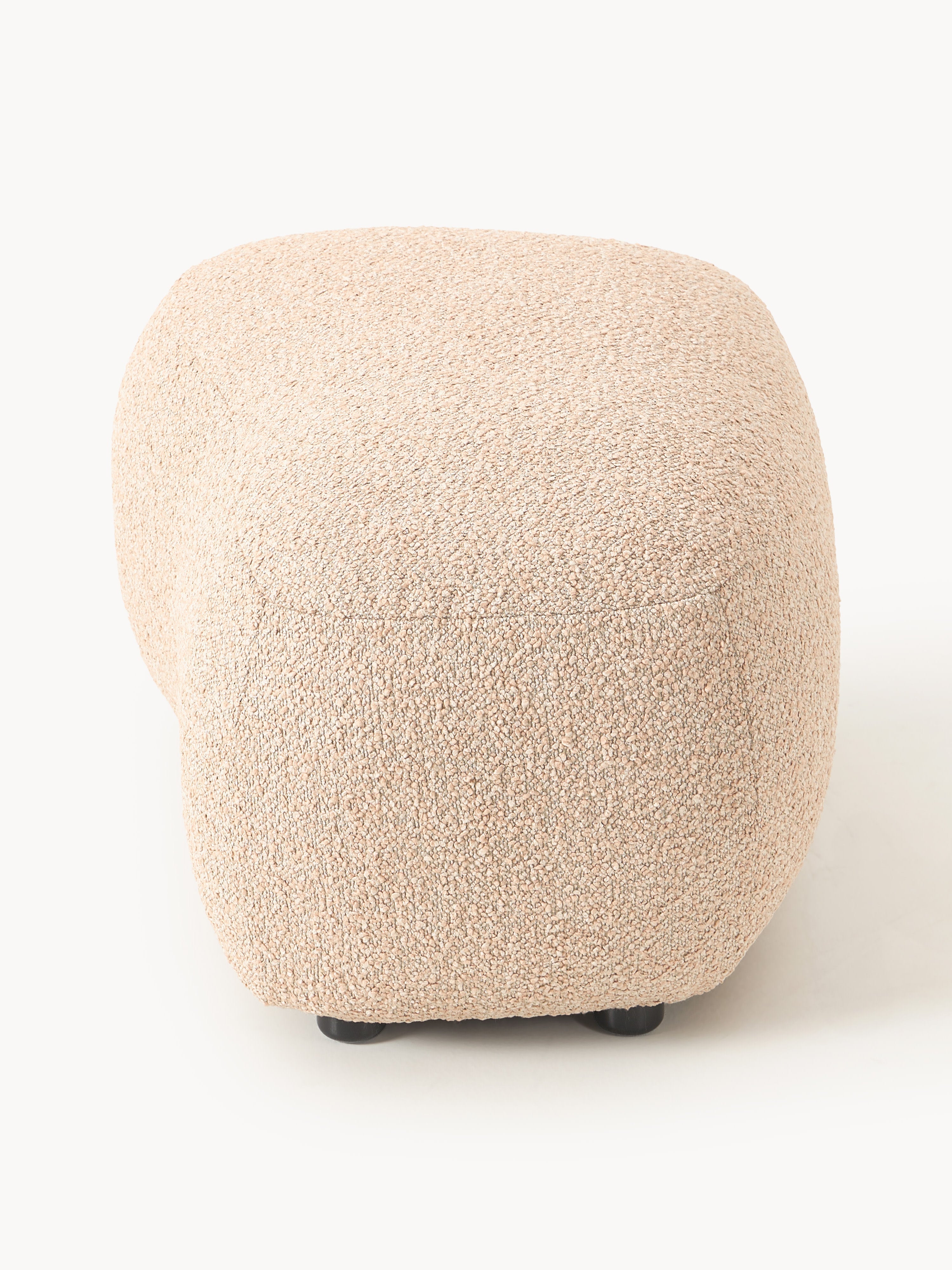 Alba Bouclé Ottoman