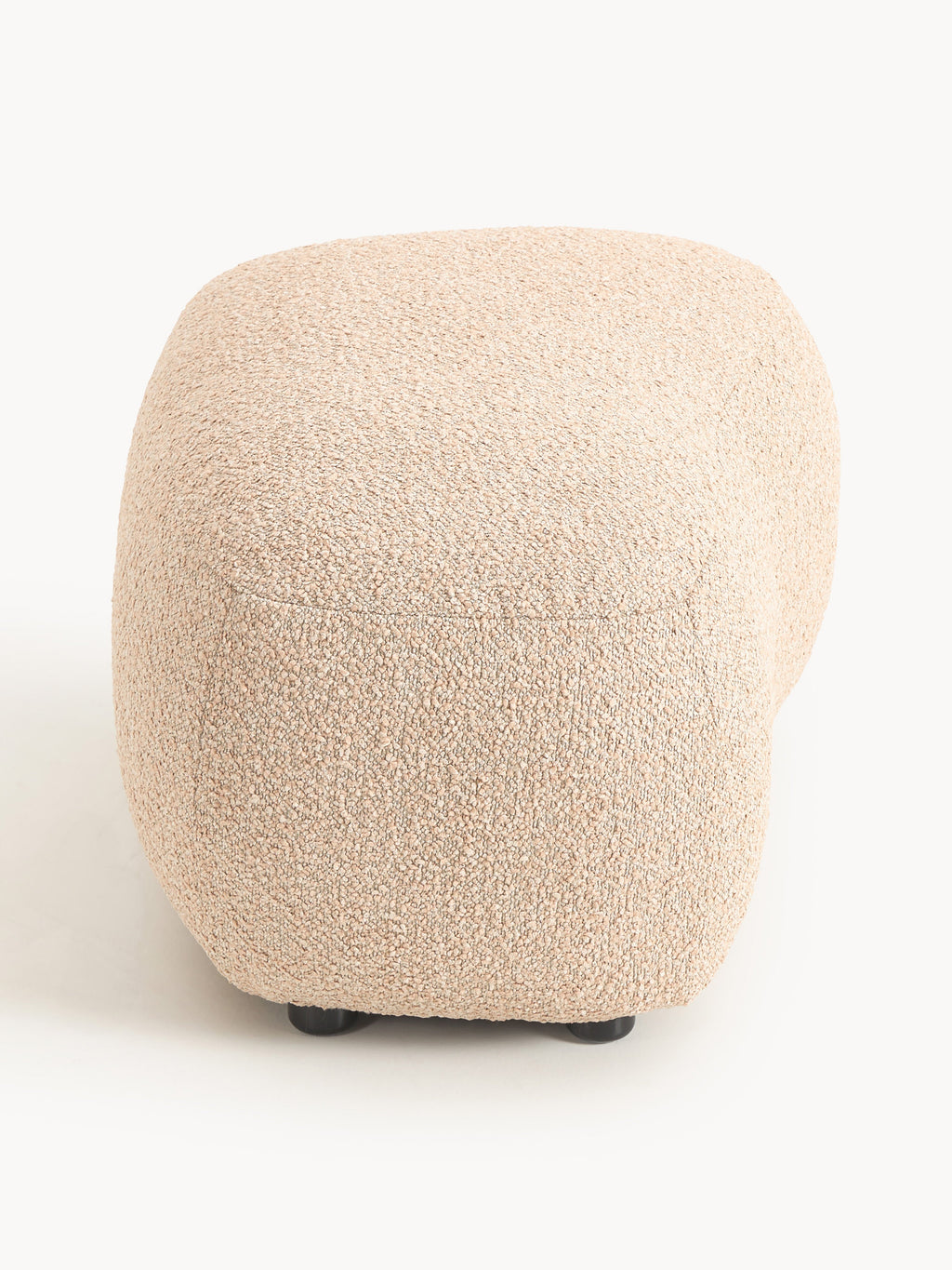 Alba Bouclé Ottoman