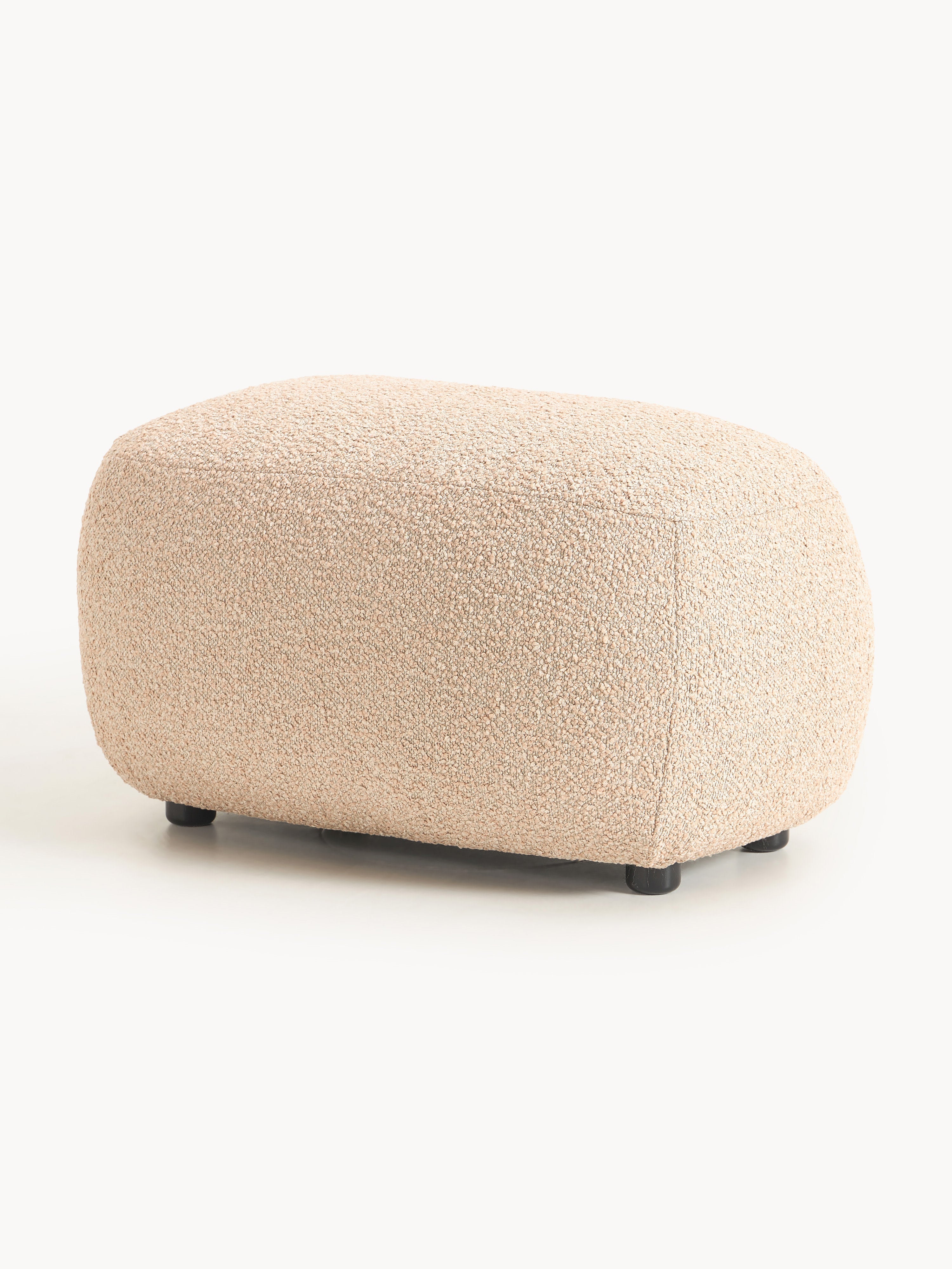 Alba Bouclé Ottoman