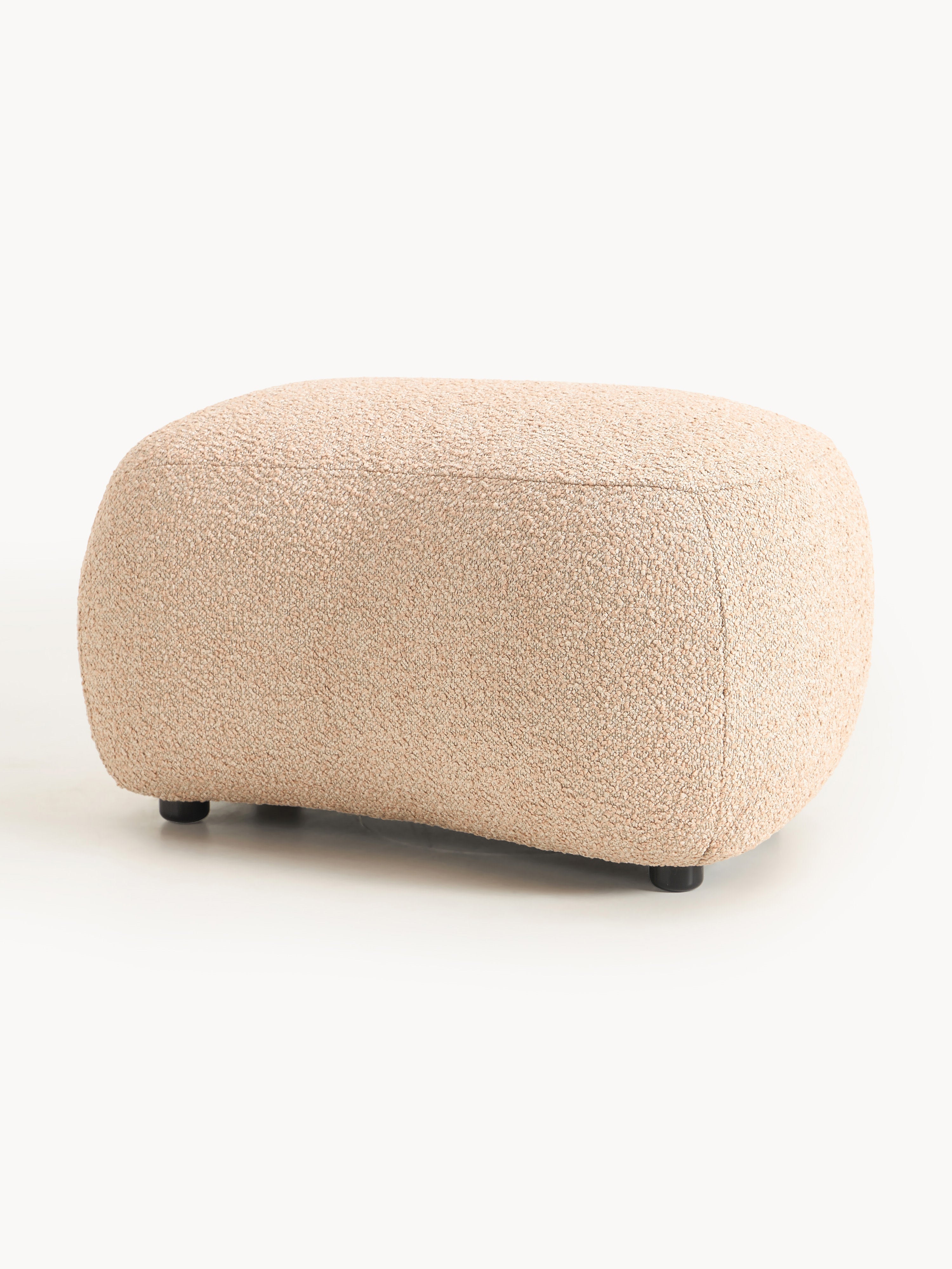 Alba Bouclé Ottoman