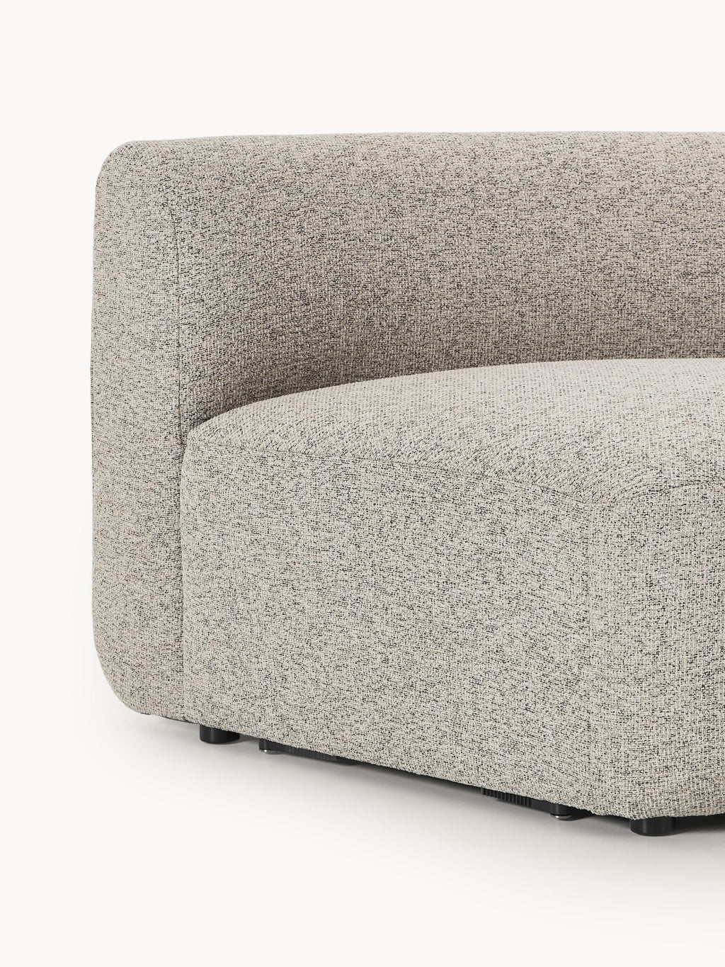 Sofia Round Bouclé Corner Module