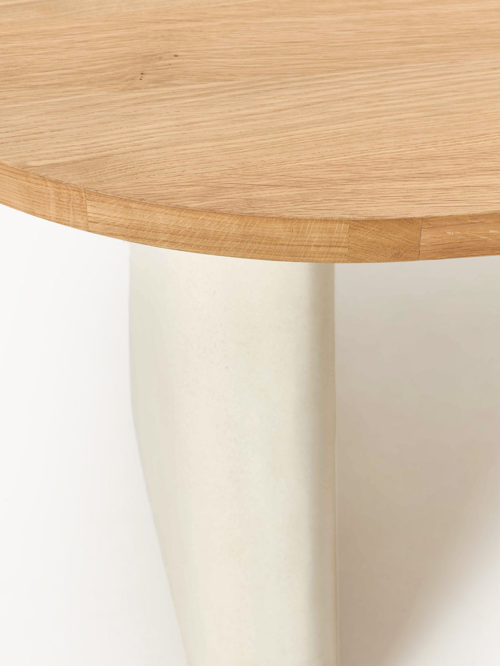 Dune Oval Oak Wood Dining Table, in various sizes