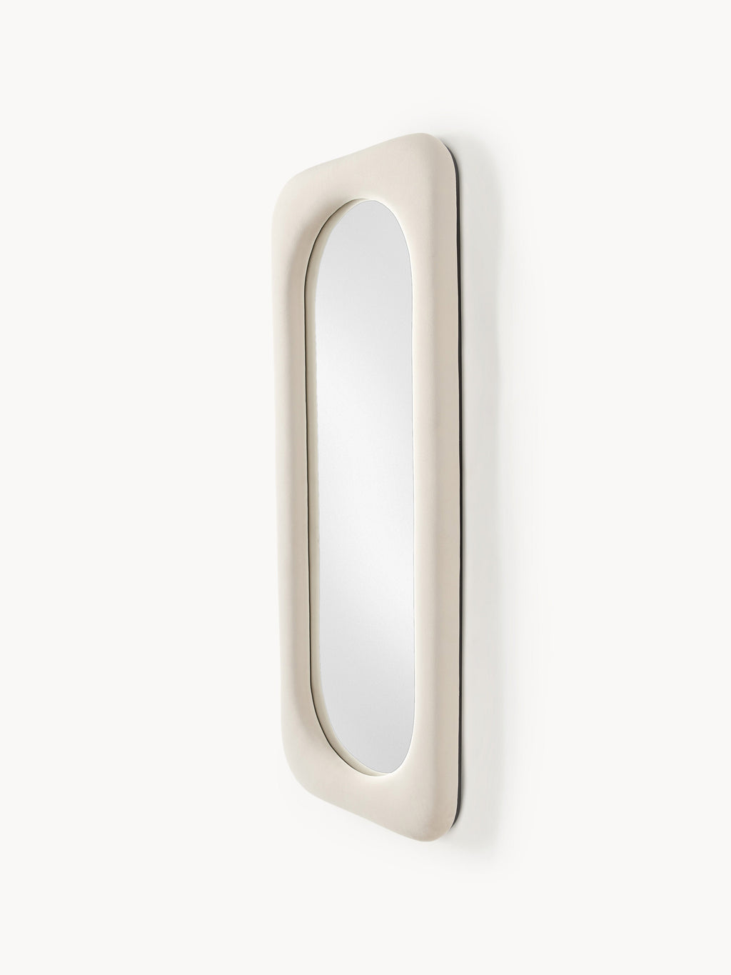 Zola Full-Length Wall Mirror with Velvet Frame