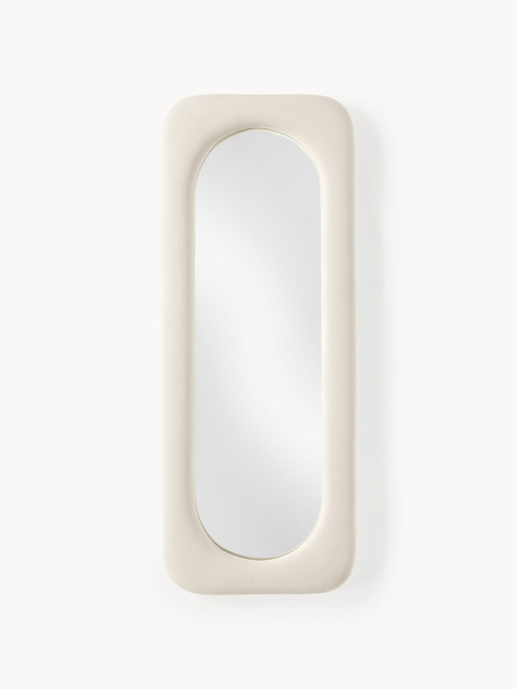 Gallery image 1 - Full-Length Wall Mirror Zola with Velvet Frame
