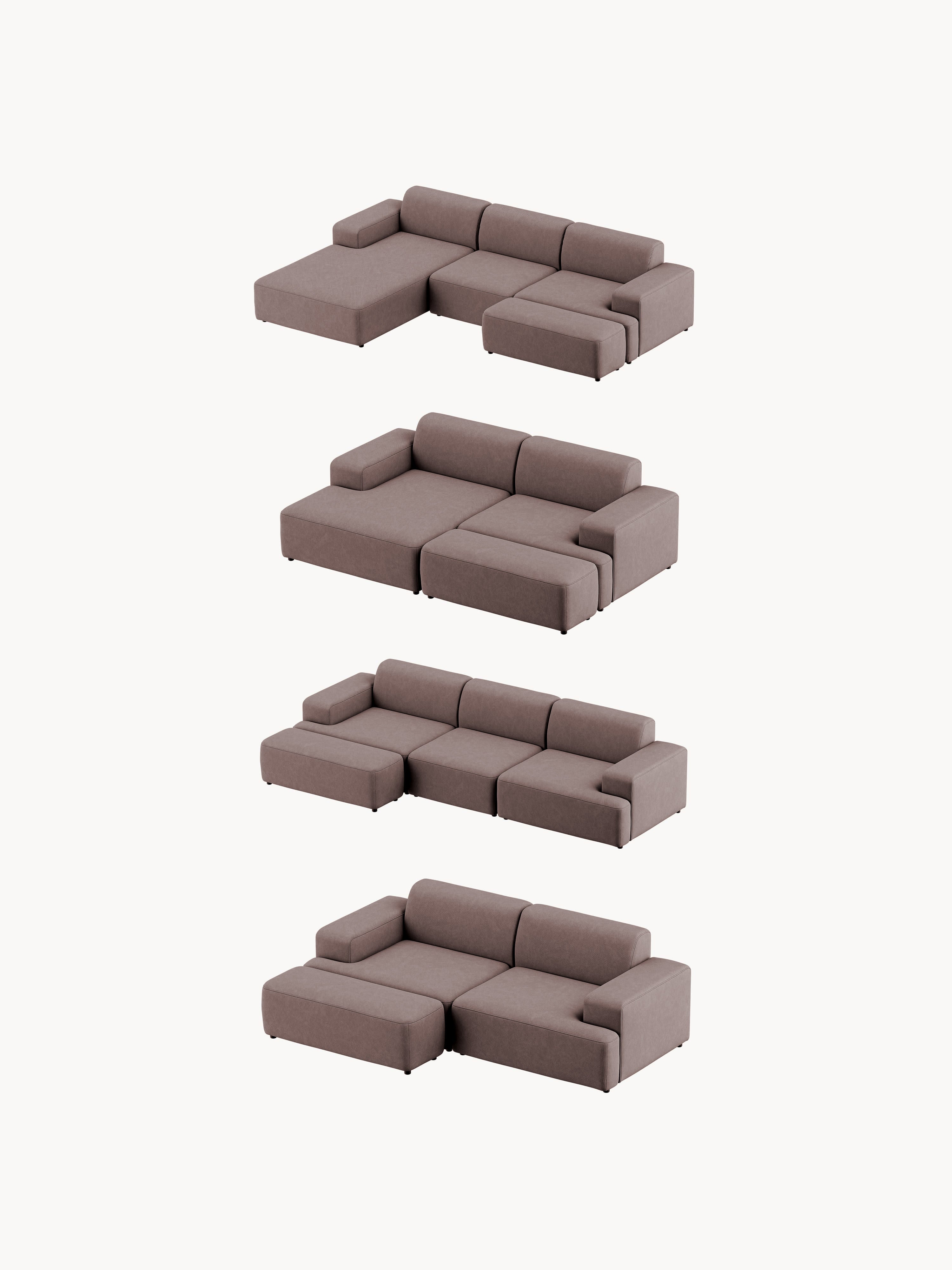 Melva XL Ottoman, W 116 x D 42 cm