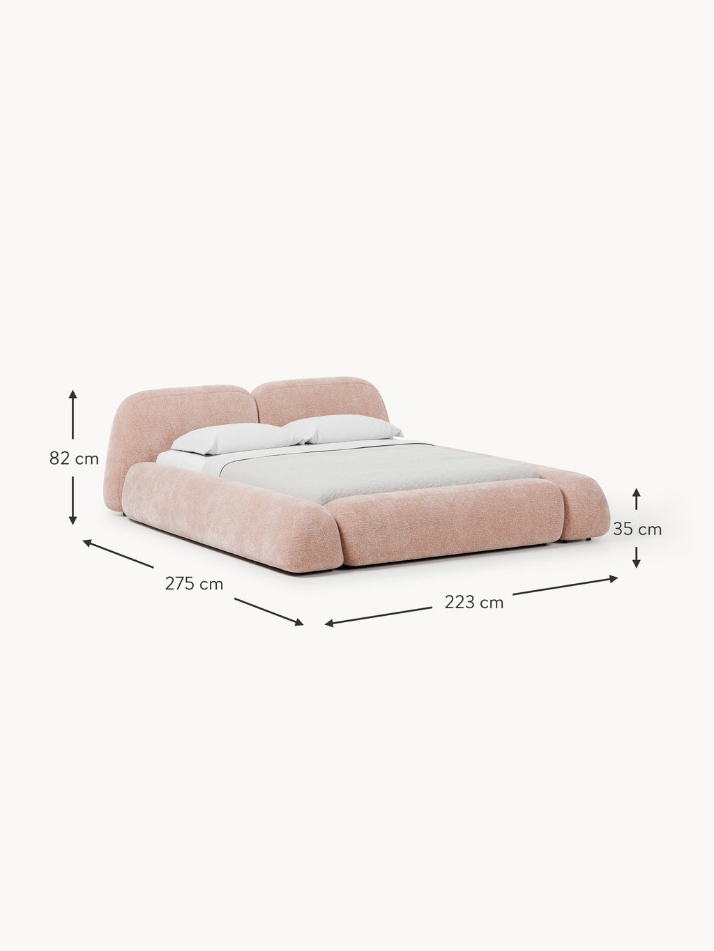 Wolke Upholstered Bed