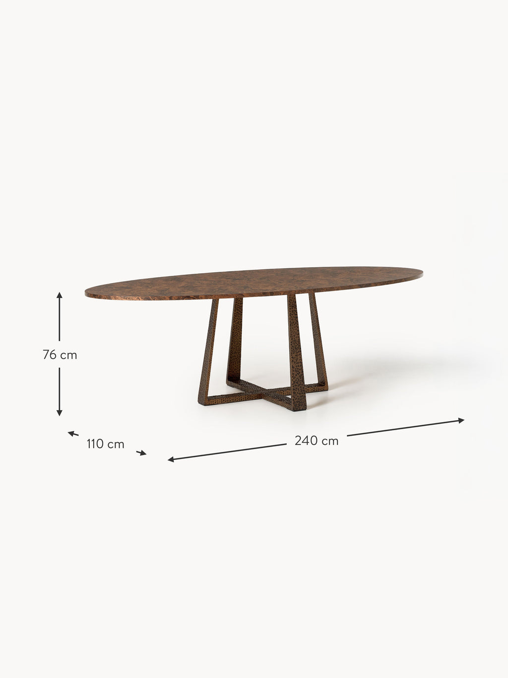 Amella Oval Dining Table, in various sizes
