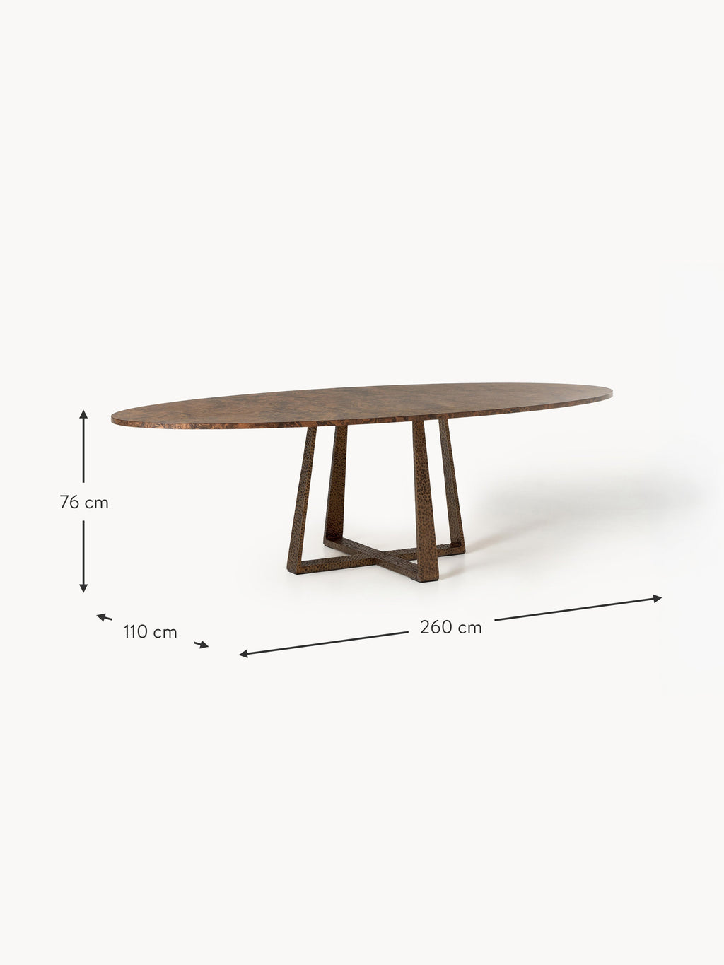 Amella Oval Dining Table, in various sizes