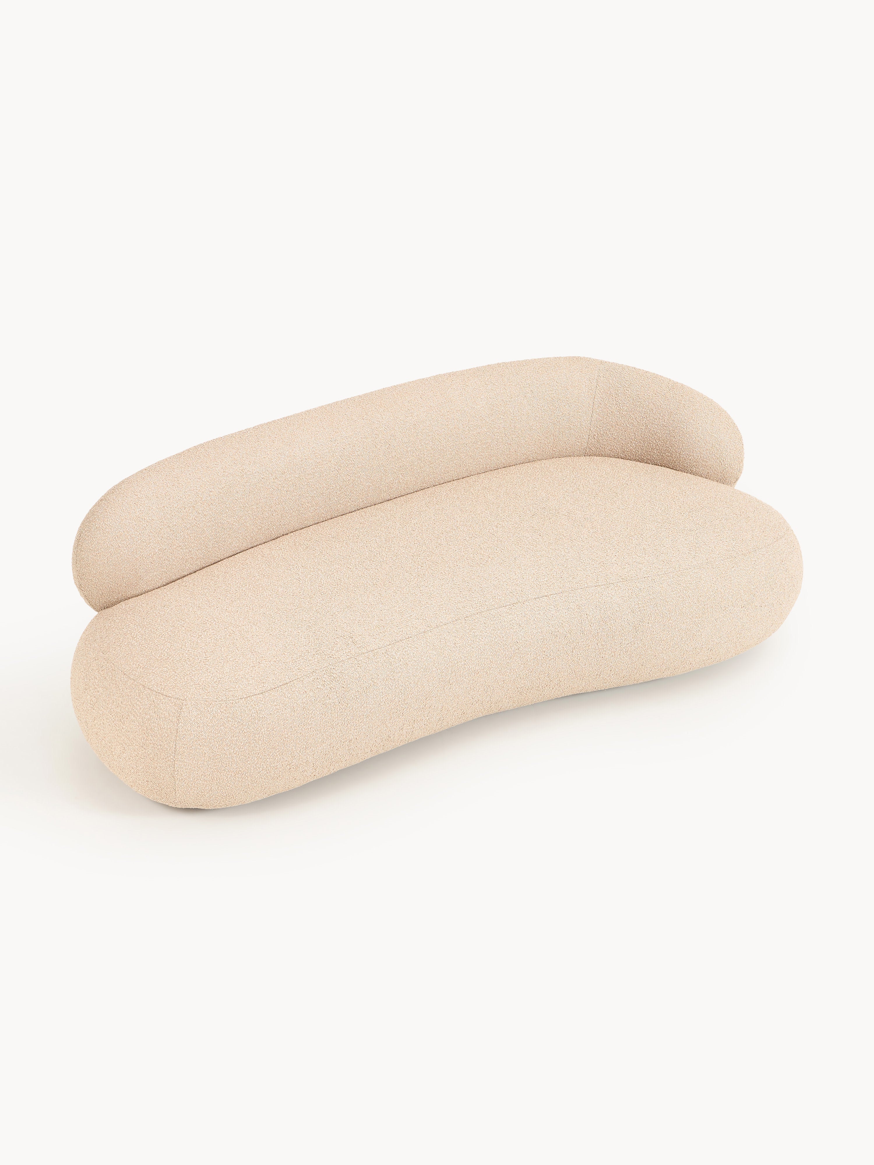 Alba Bouclé Sofa (3-seater)
