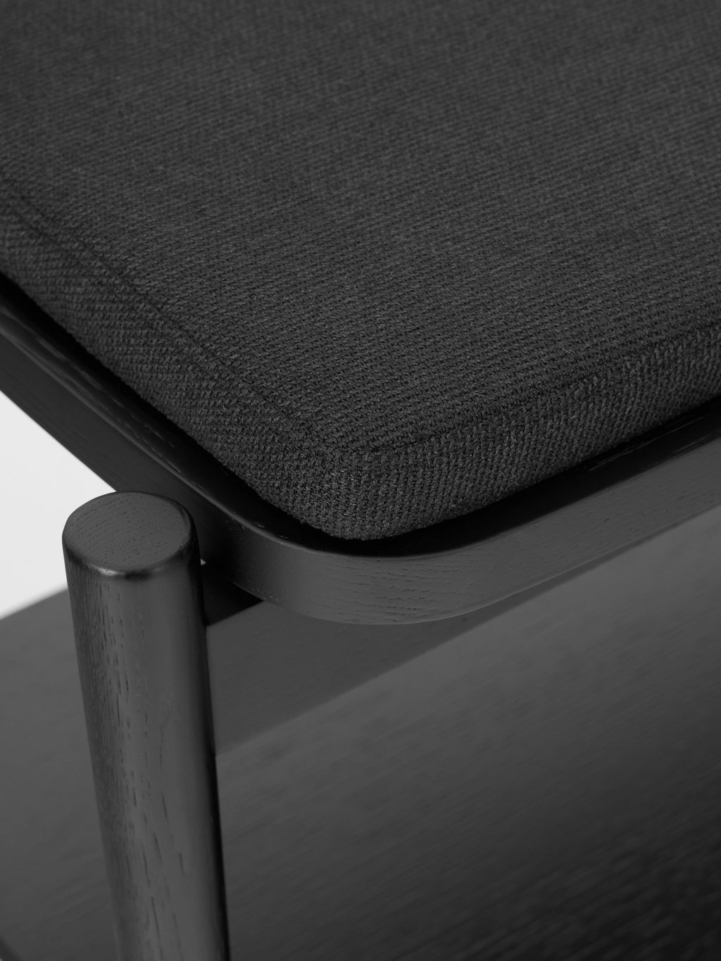 Libby Upholstered Wooden Bench with Shoe Rack