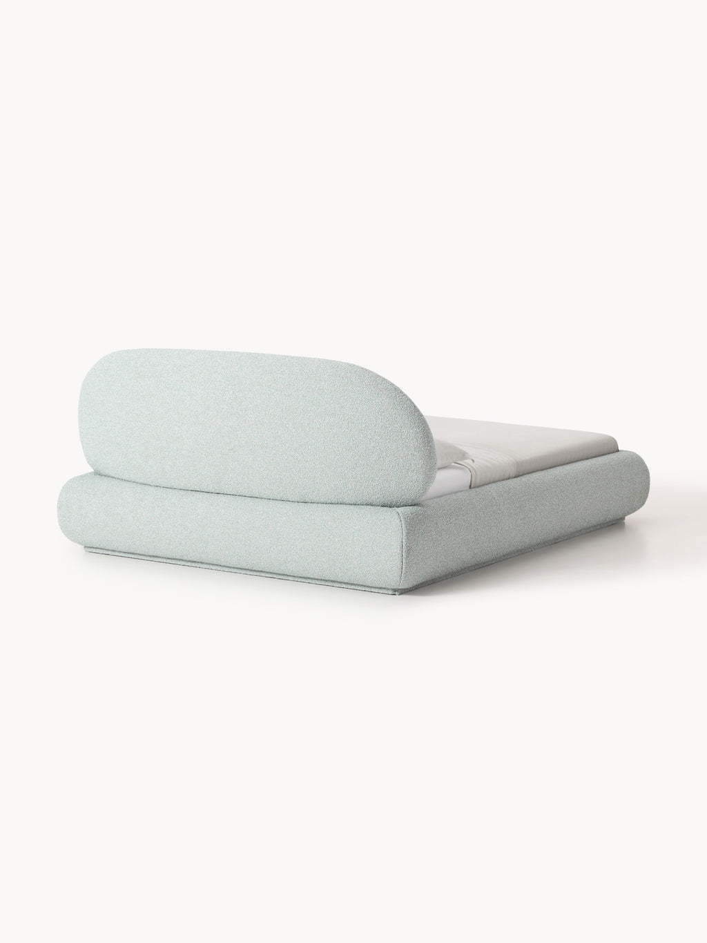 Alba Upholstered Bouclé Bed