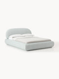 Gallery image 1 - Upholstered Bouclé Bed Alba