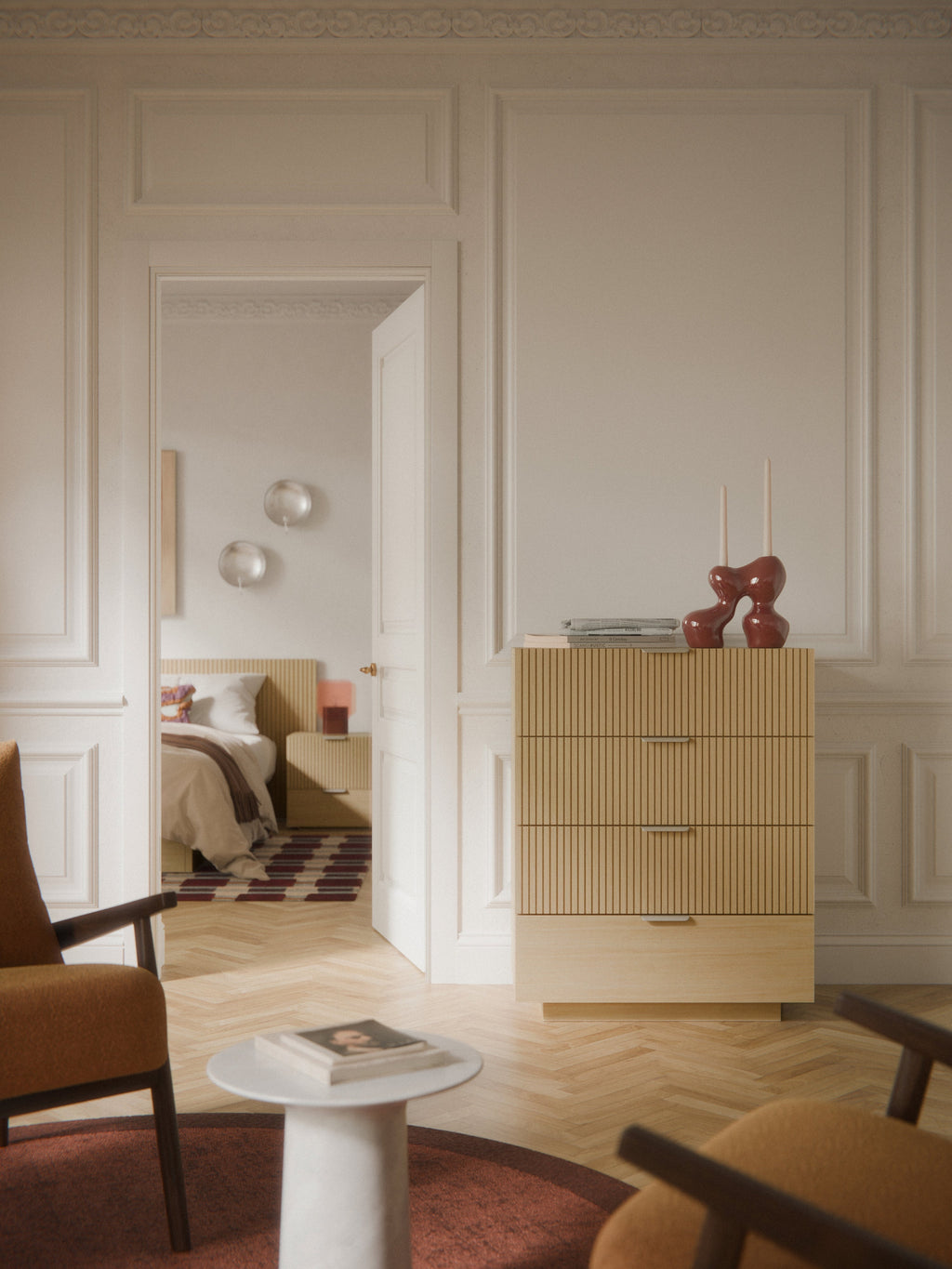 Sato Wooden Dresser