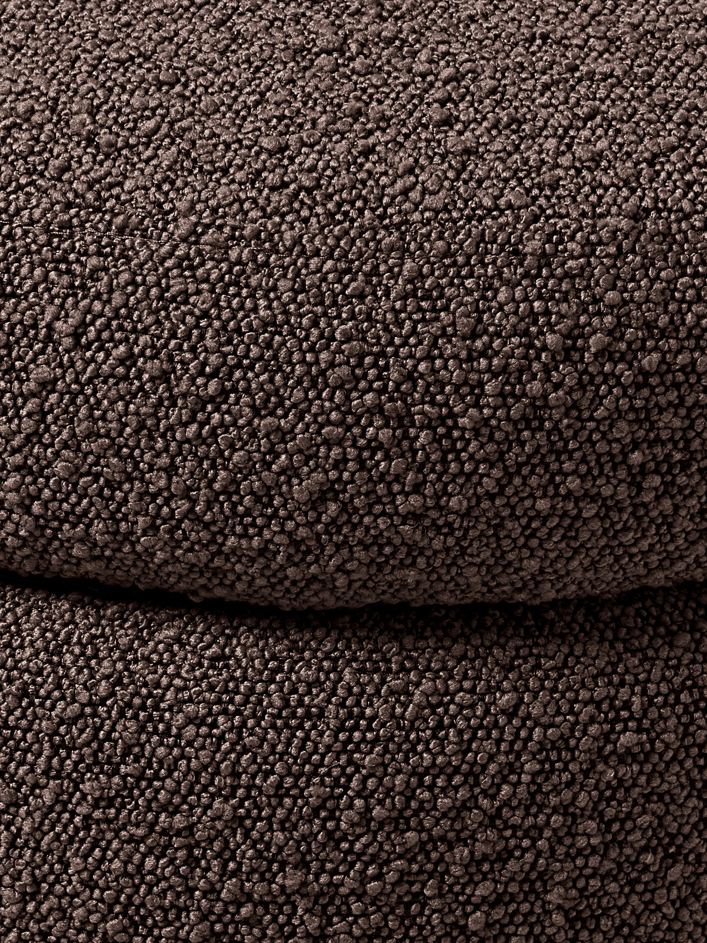Alto Small Bouclé Upholstered Bench with Storage Space