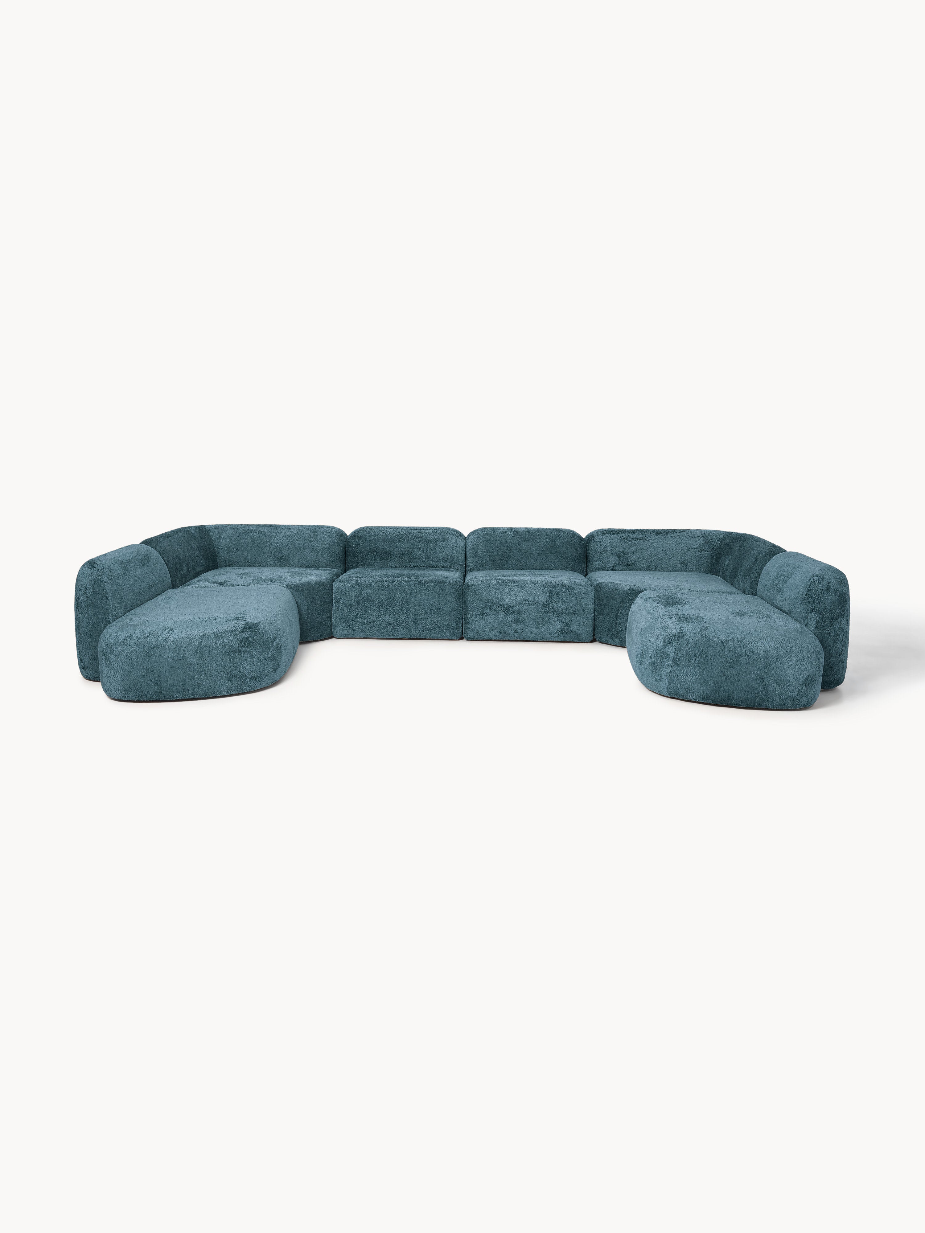 Wolke XL Modular Teddy Bouclé Sofa