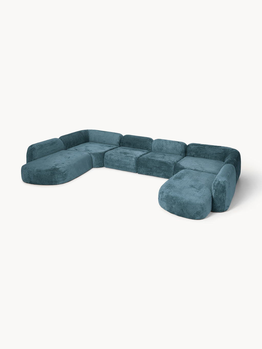Wolke XL Modular Teddy Bouclé Sofa