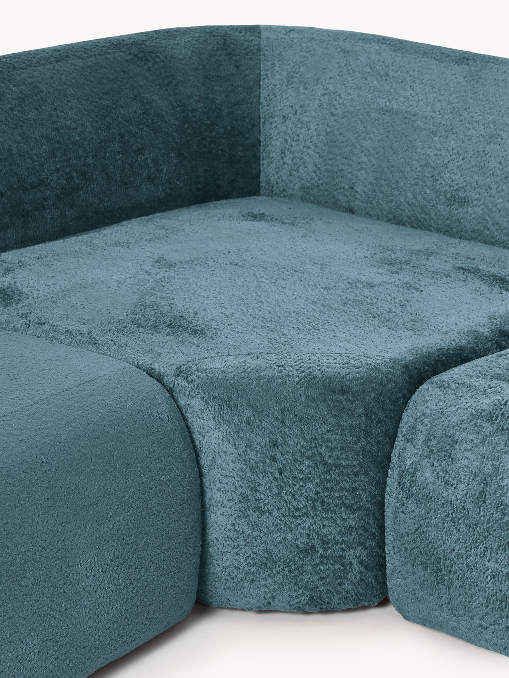 Wolke XL Modular Teddy Bouclé Sofa