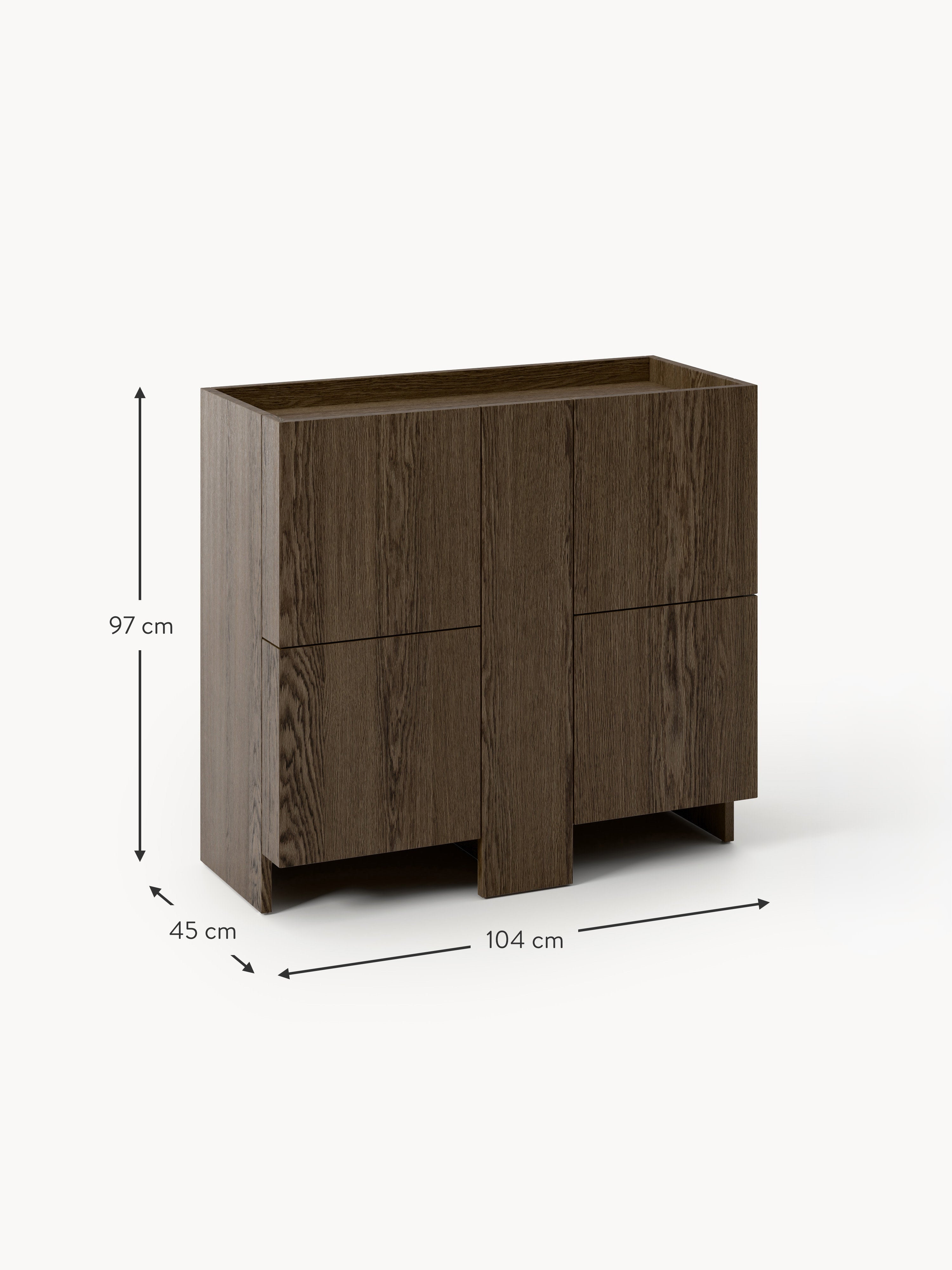 Arden Wooden Highboard