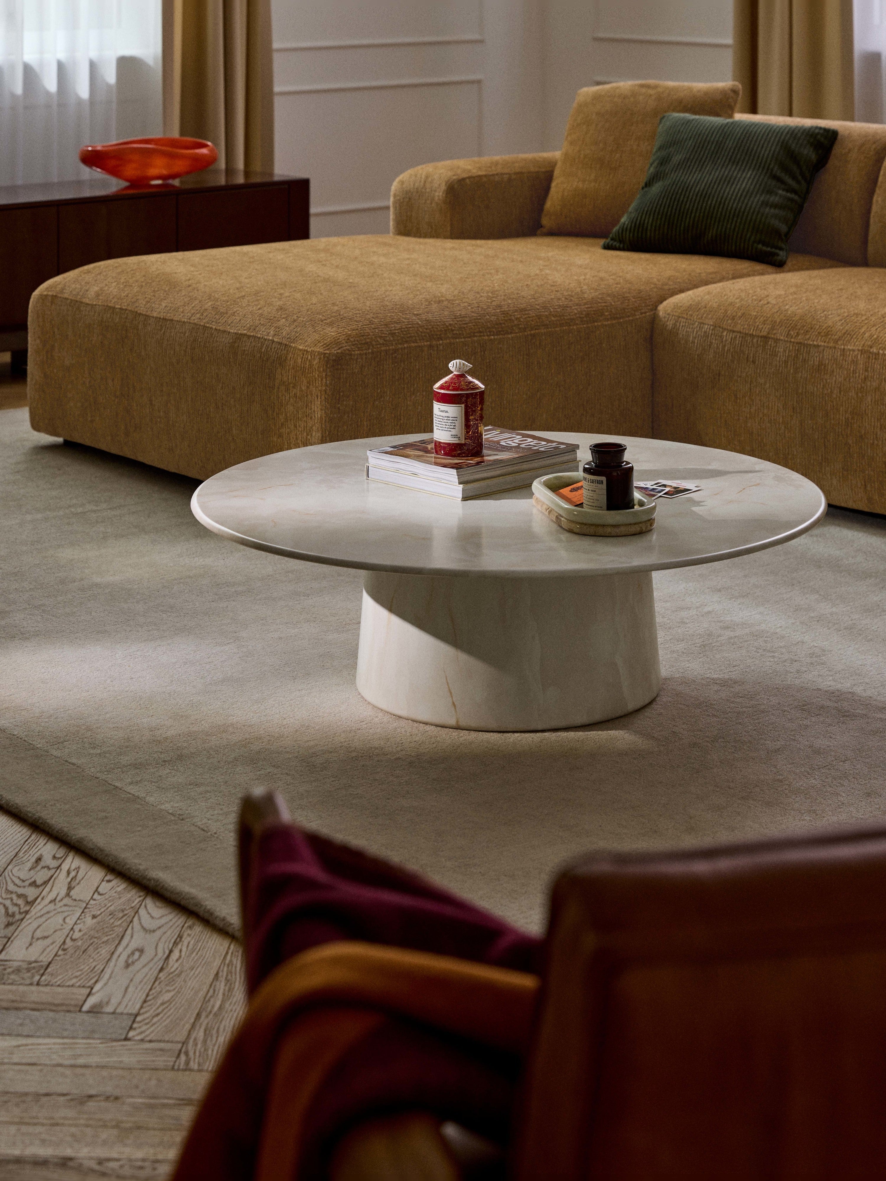 Jael XL Round Coffee Table