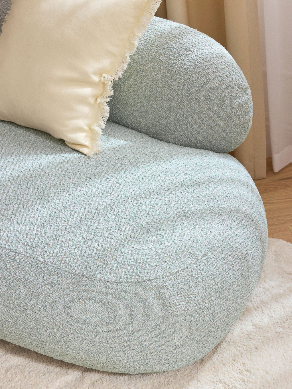 Alba Bouclé Sofa (3-seater)