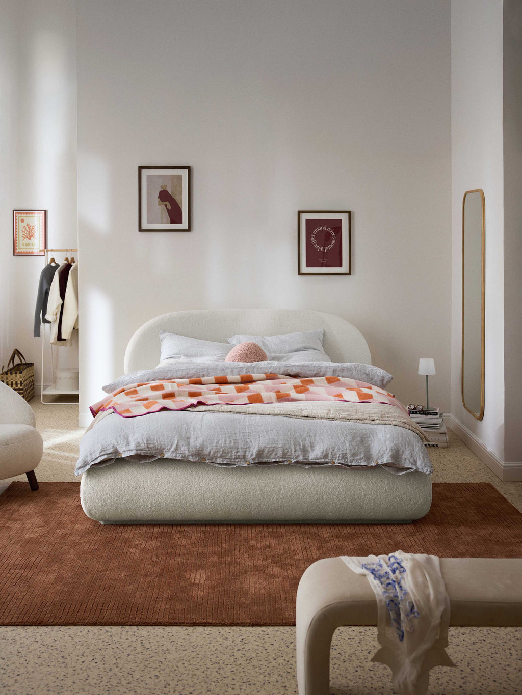 Alba Upholstered Teddy Bed