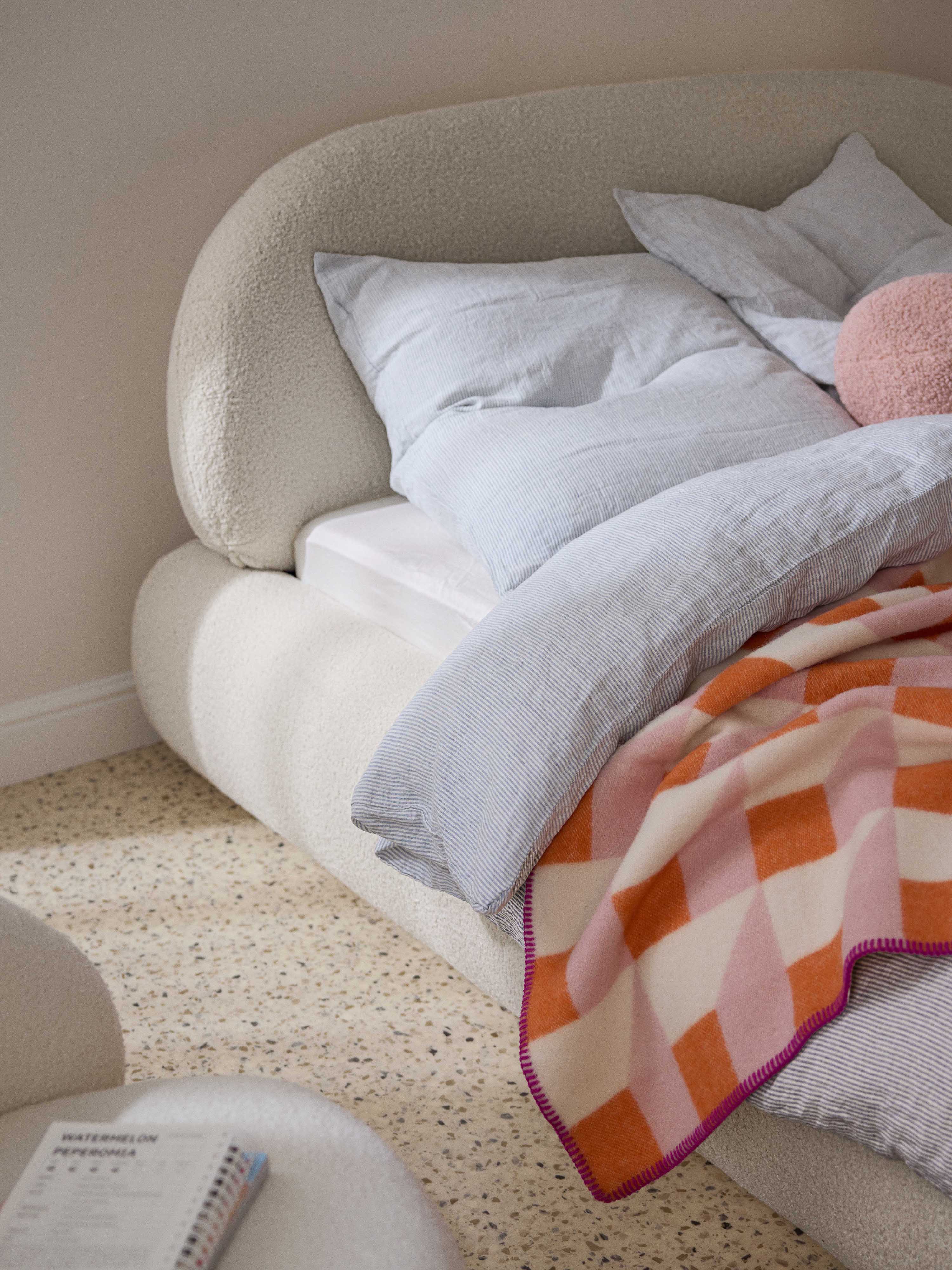 Alba Upholstered Teddy Bed