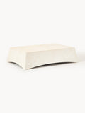 Gallery image 1 - In- & Outdoor Coffee Table Mohi with Travertine Effect, W 120 cm