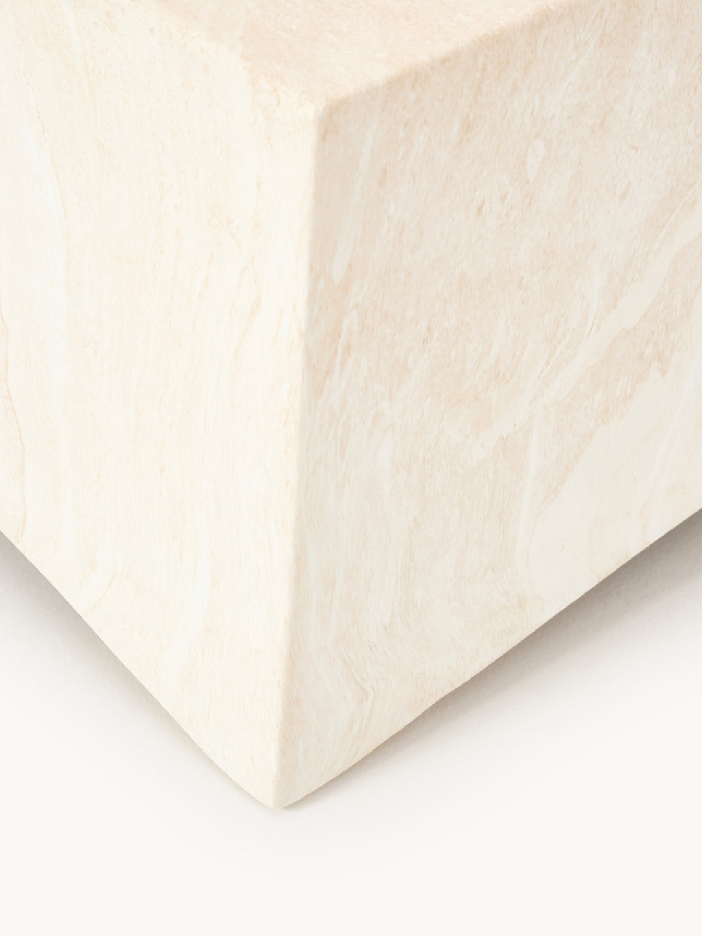 Mohi In- & Outdoor Coffee Table with Travertine Effect, W 120 cm