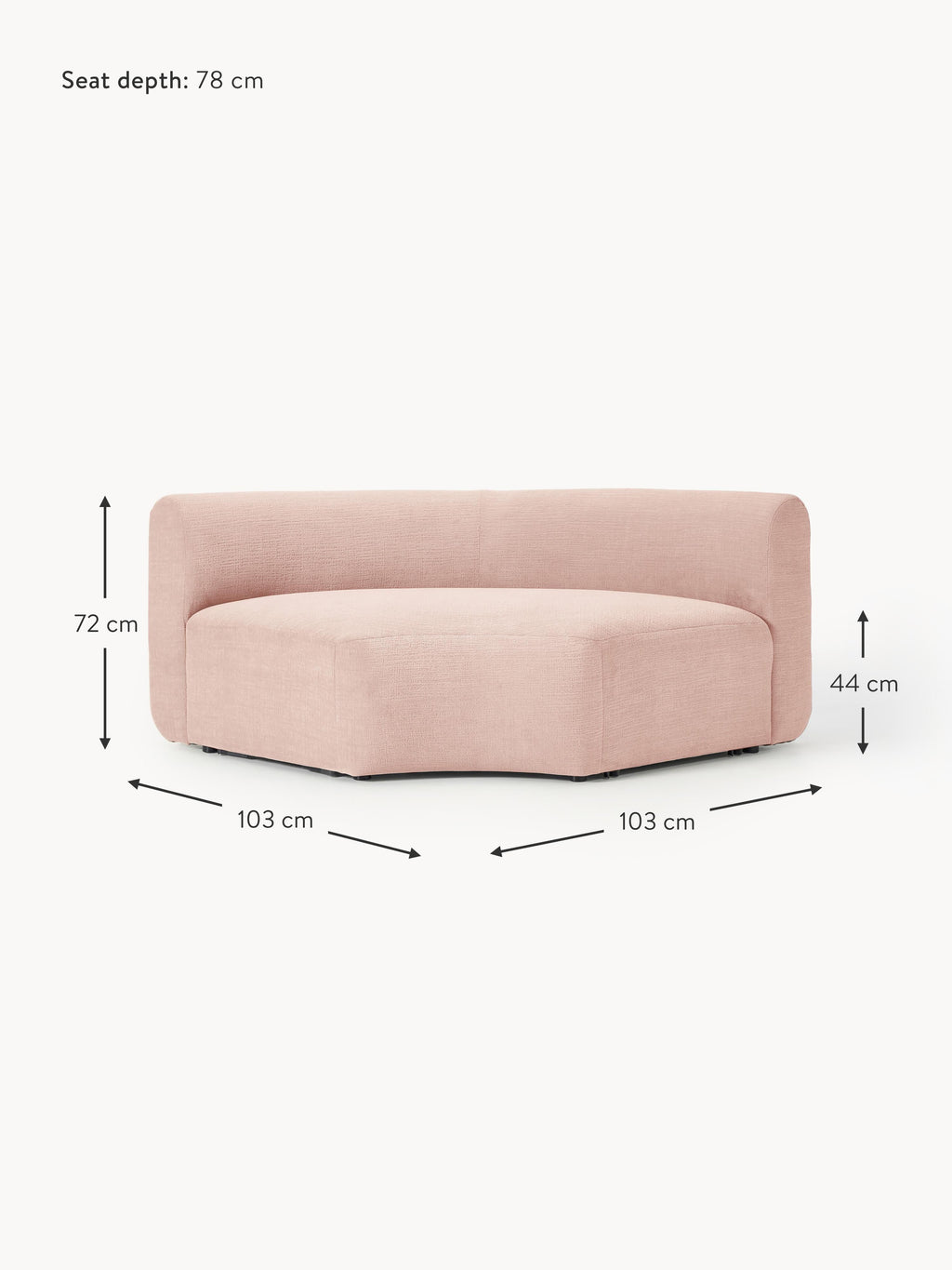 Sofia Round Corner Module
