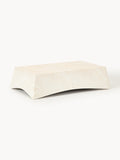 Gallery image 1 - In- & Outdoor Coffee Table Mohi with Travertine Effect, W 100 cm