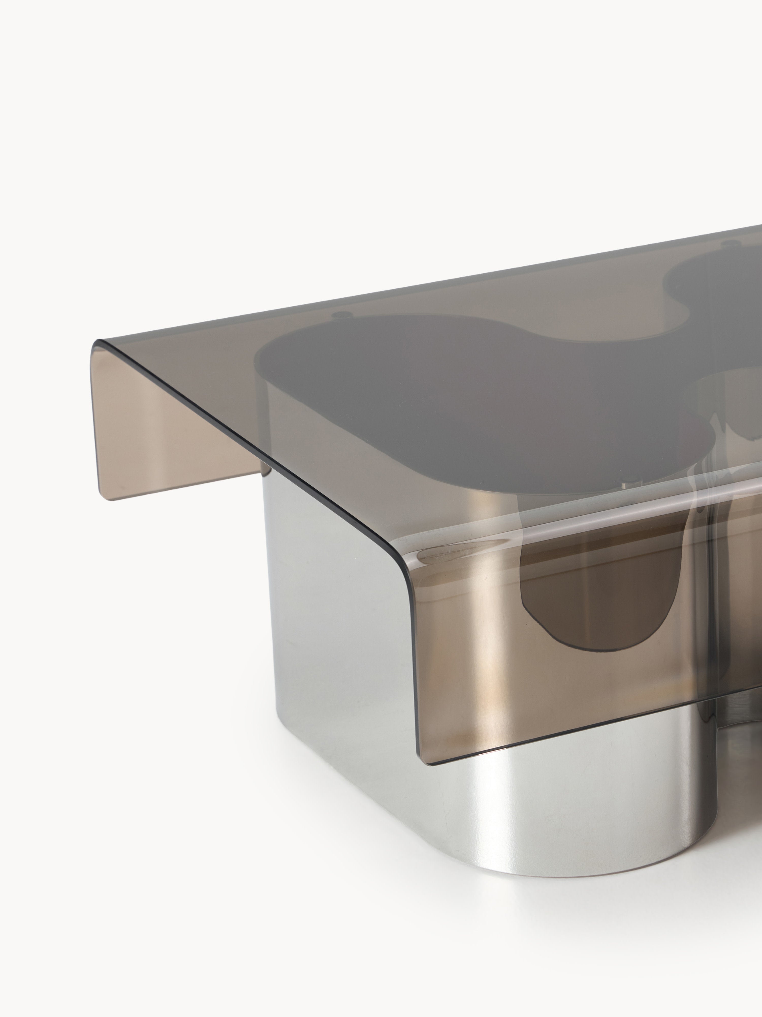 Jouri Coffee Table with Glass Top