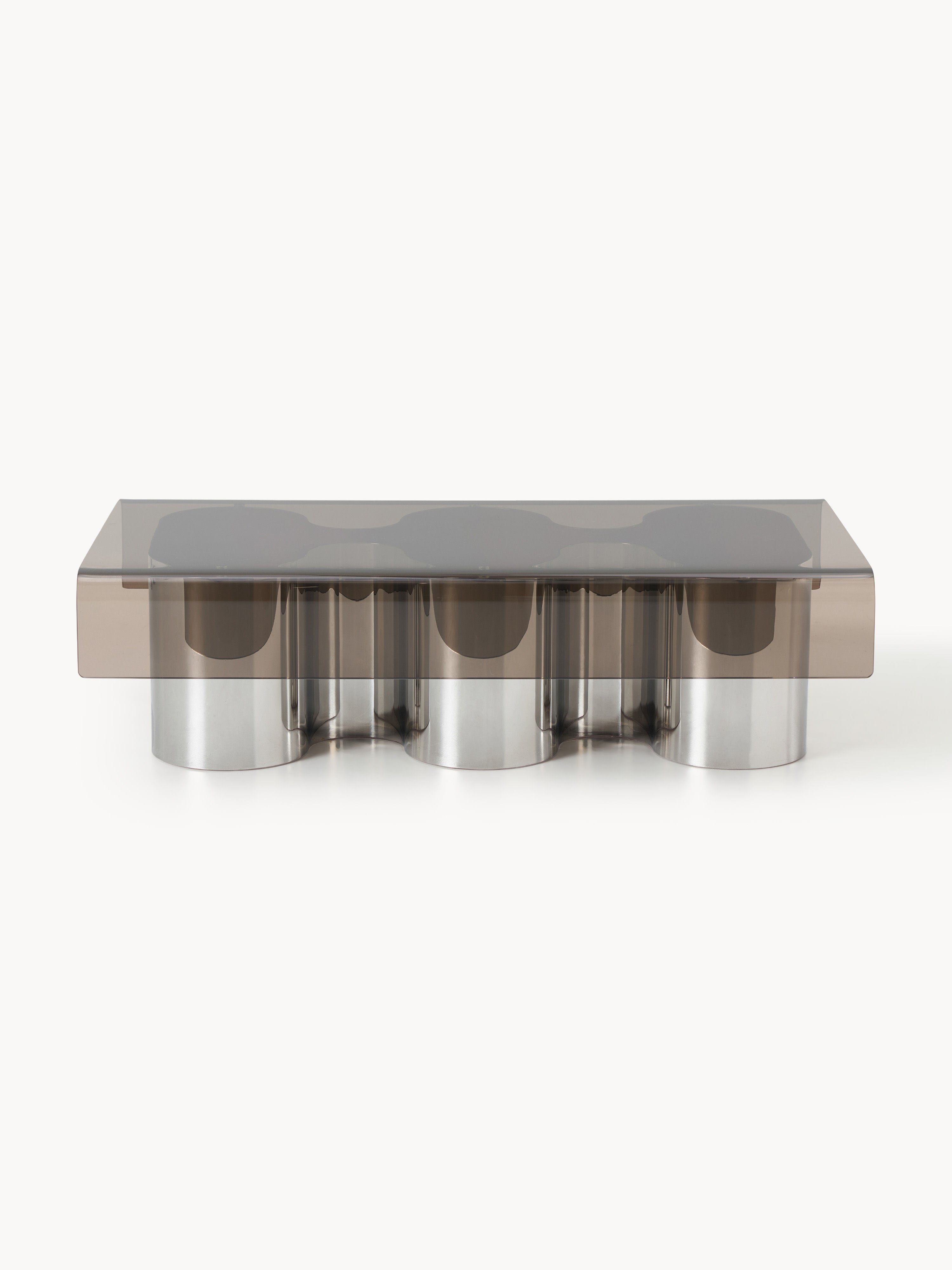 Jouri Coffee Table with Glass Top