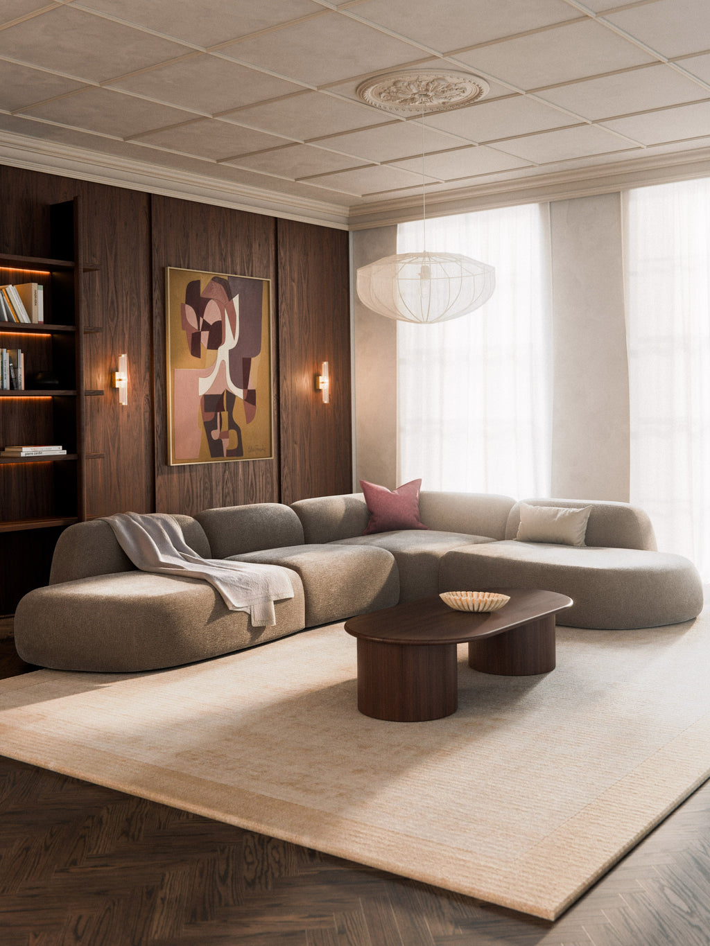 Wolke XL Modular Corner Sofa with Chaise Ends