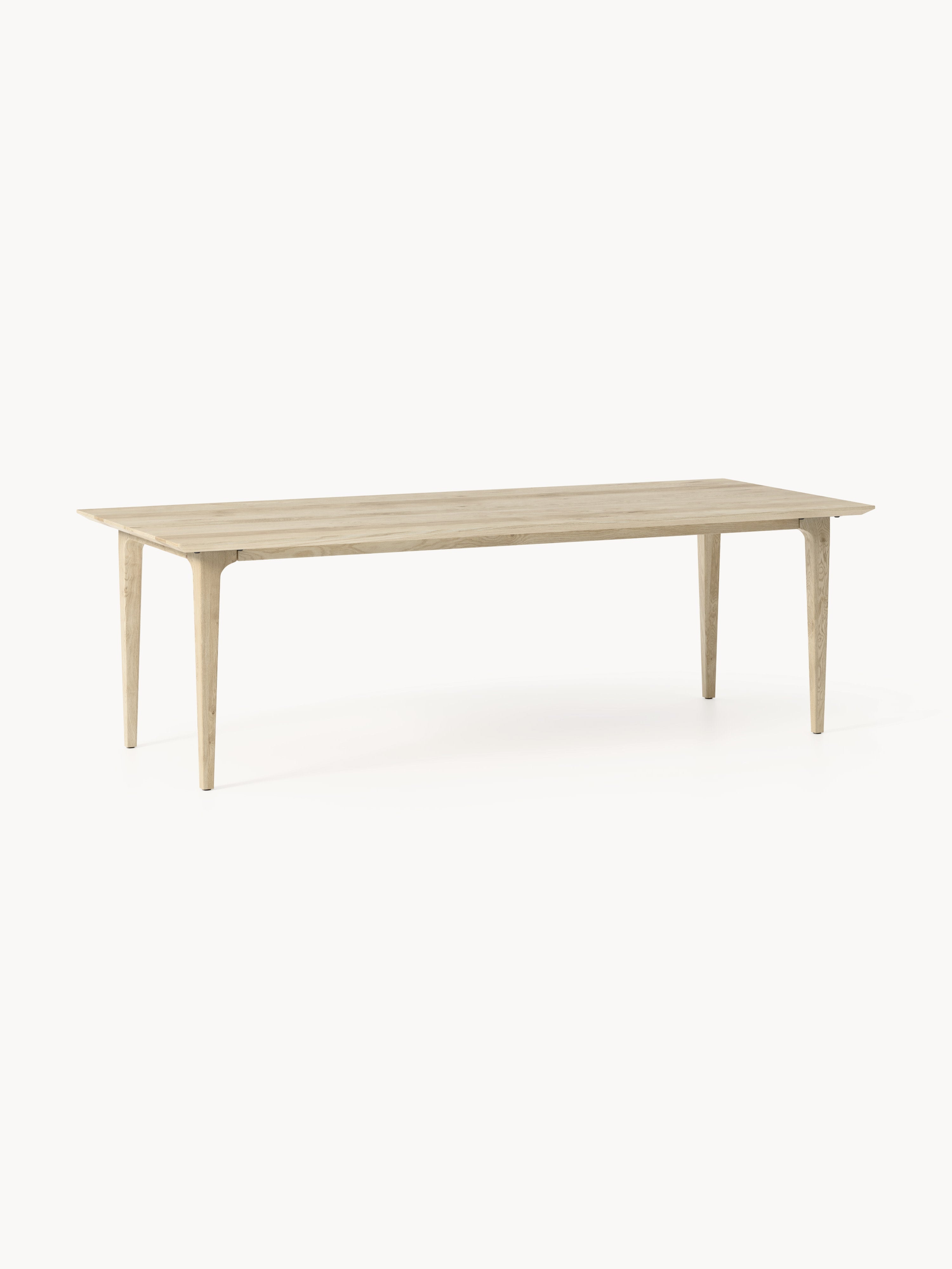 Archie Oak Wood Dining Table, in various sizes