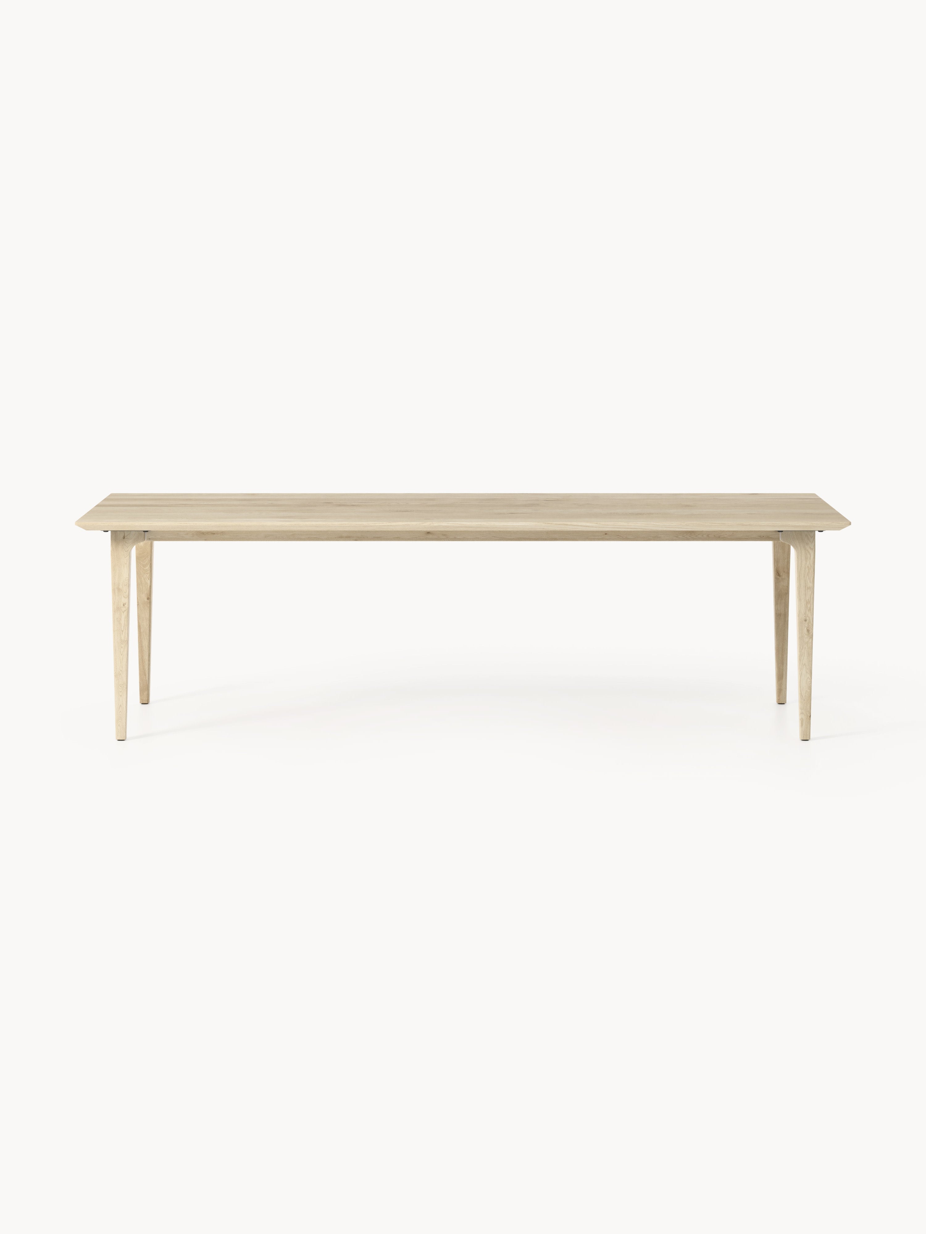 Archie Oak Wood Dining Table, in various sizes